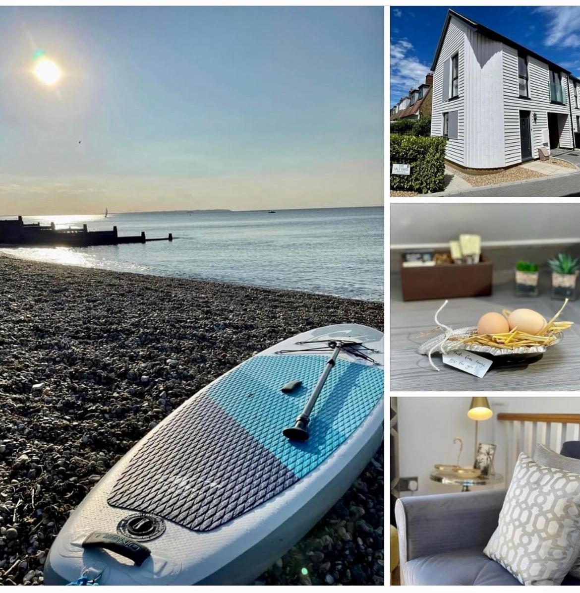 1 The Salt Yard, Whitstable - free parking, centre of town, 2 min walk to beach