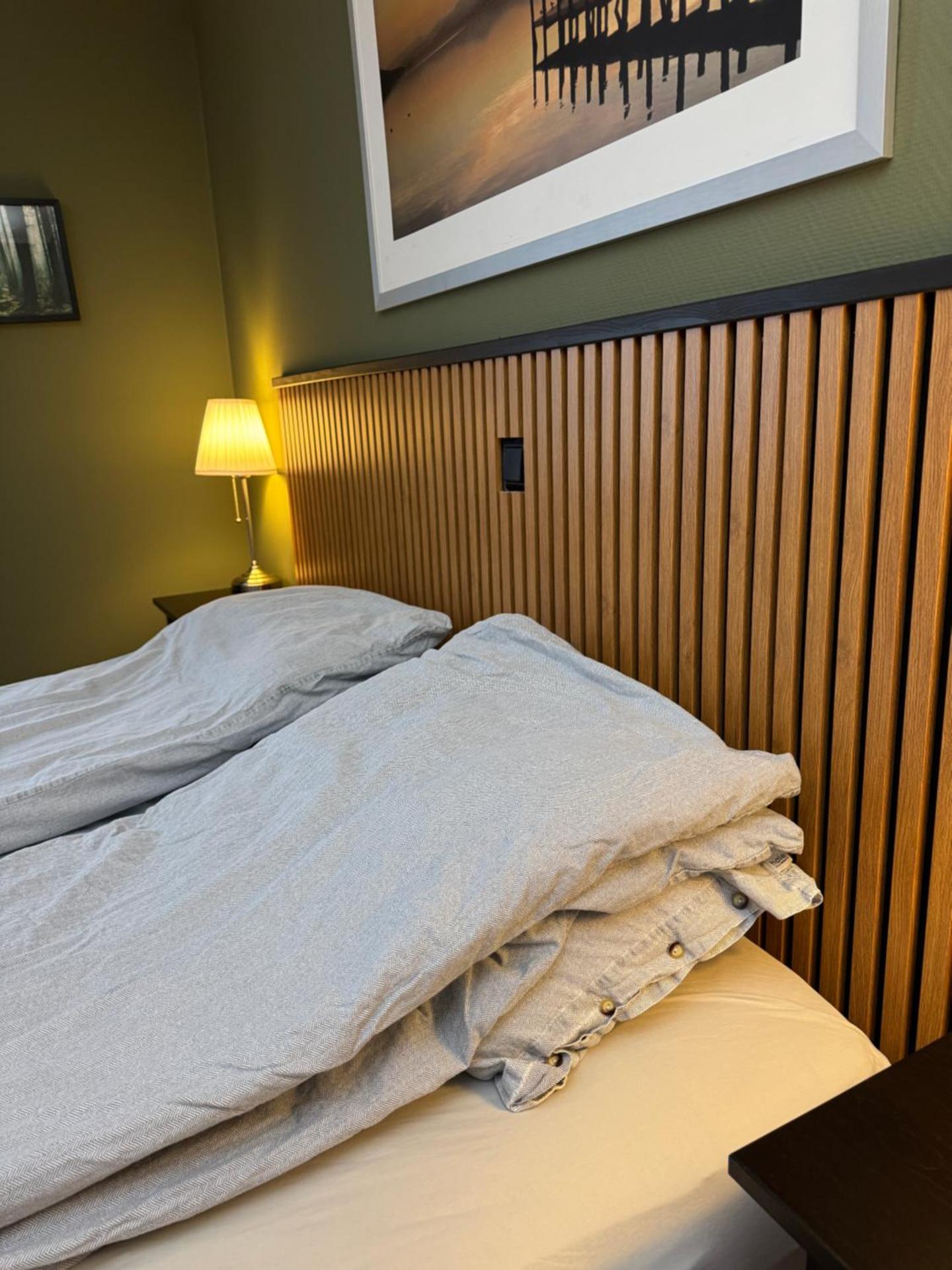 Stue, soverom og bad