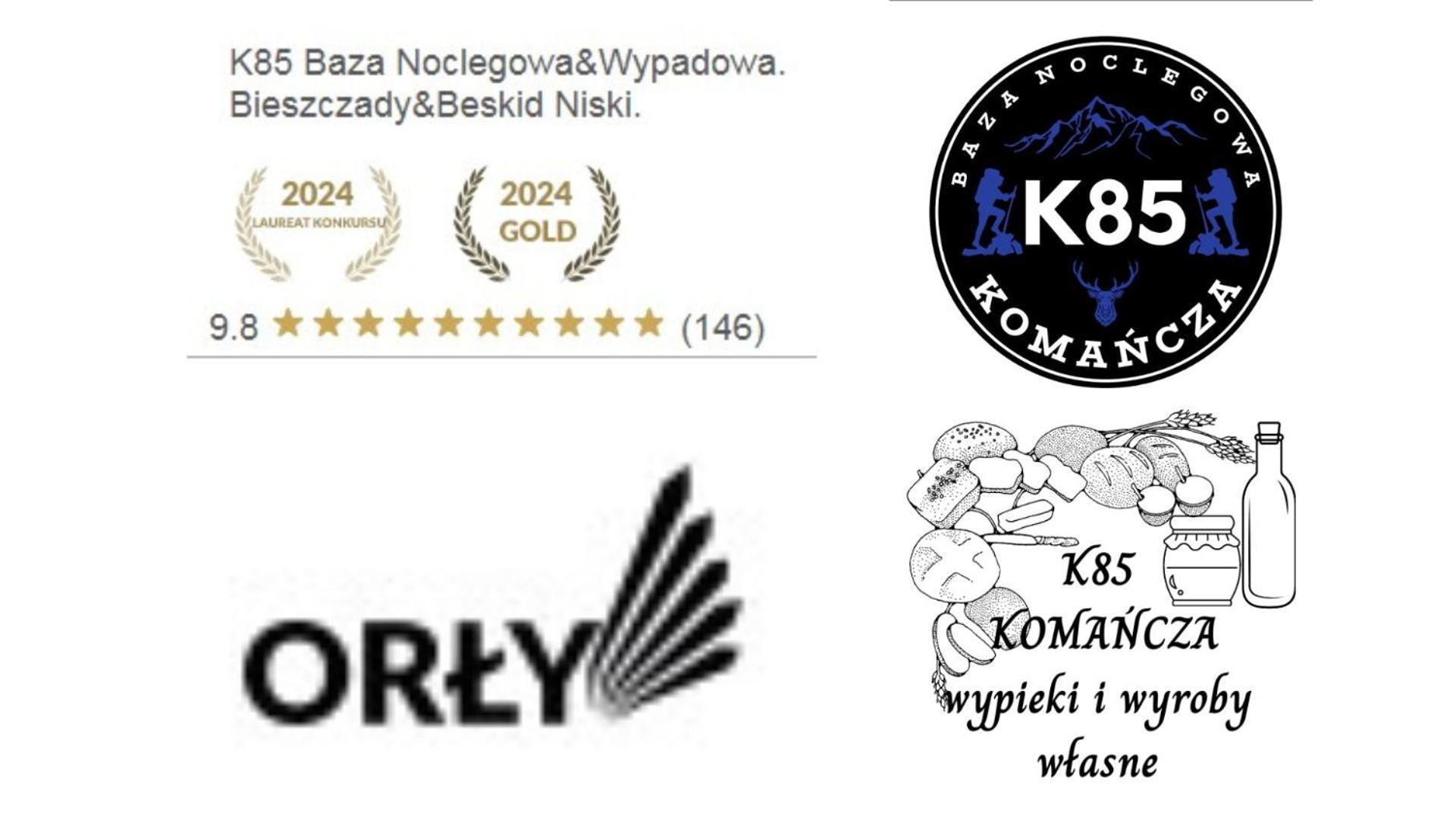 K85 Komańcza Baza Noclegowa Wypadowa Bieszczady Beskid Niski