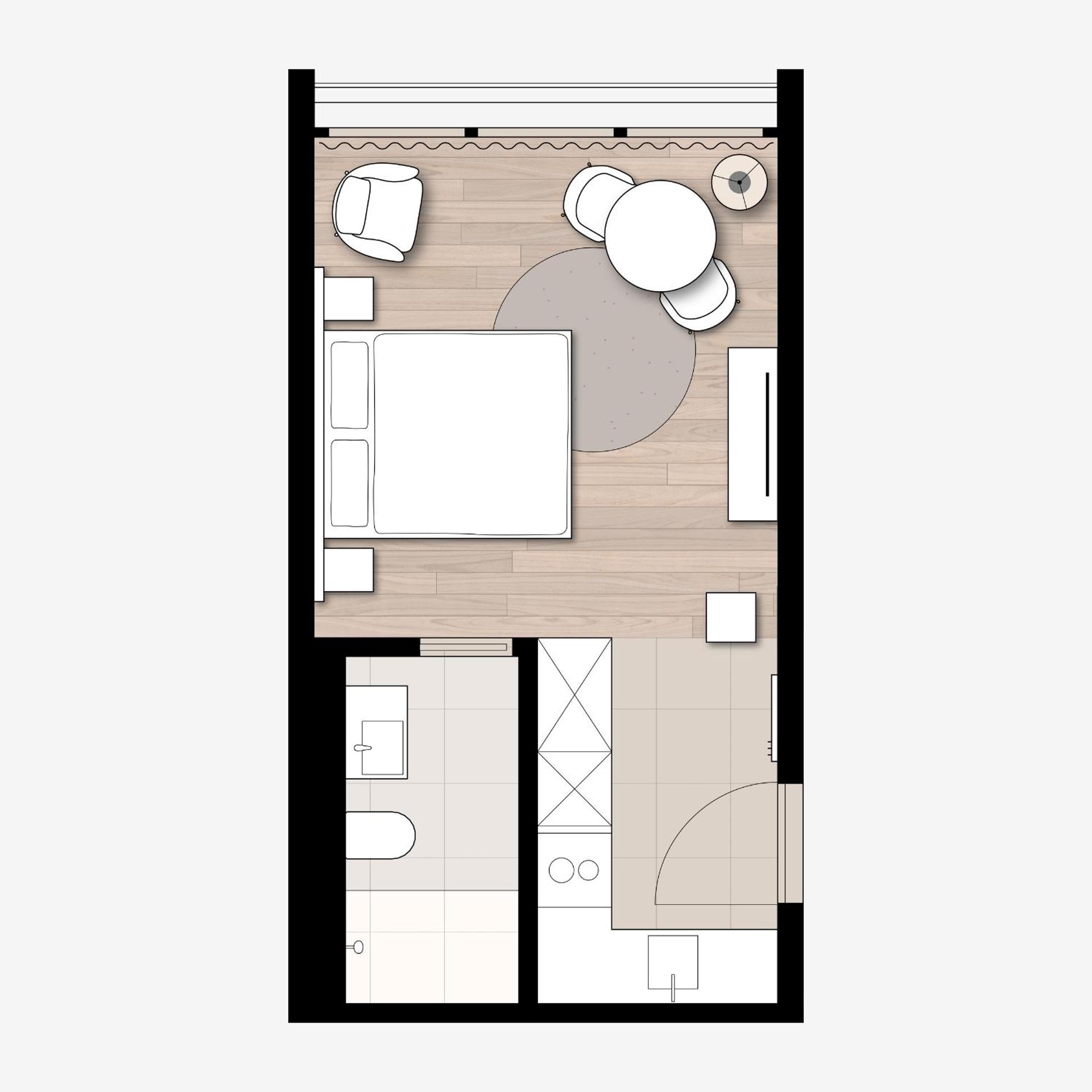 Photo of the whole room