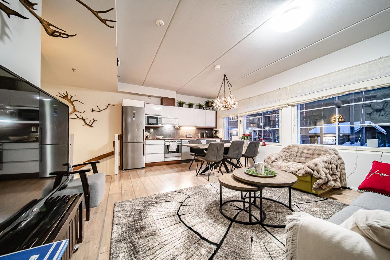 Levillas Skimbaajankuja 6 as3, 2 ski pass included