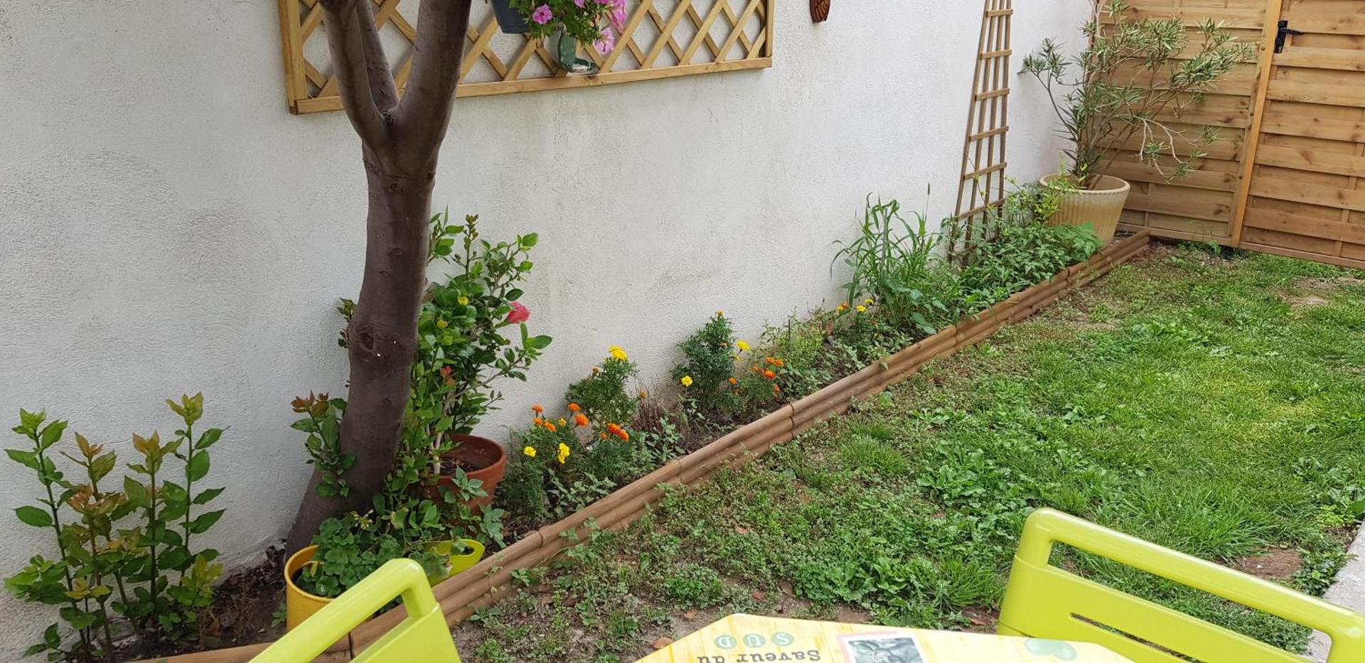 Superbe T2 avec jardin, piscine-enfant et parking