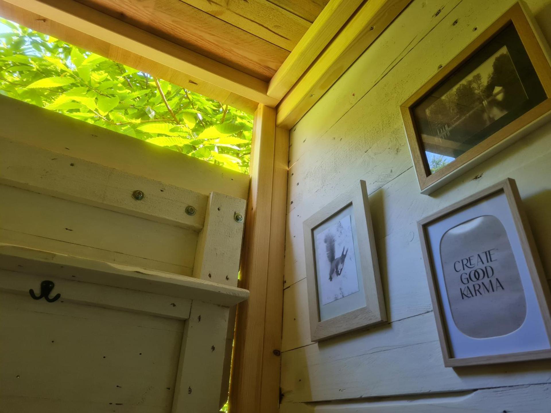 Tente glamping "bluebird" à la Ferme de la Chevêche