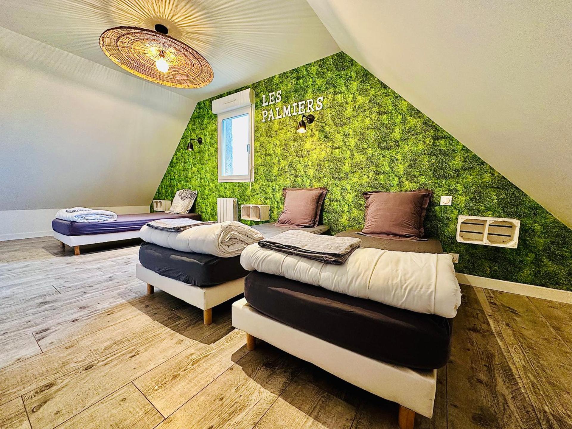 Les Palmiers gite 7 personnes plages du débarquement