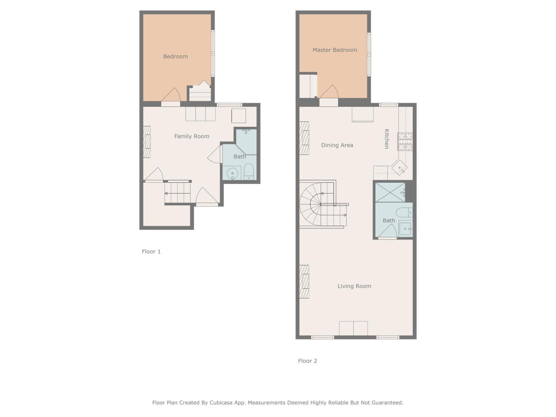 Free Parking -2BR,2Bath, 4Beds, Sleeps 6, 10 Min to NYC, 10 Min to Path