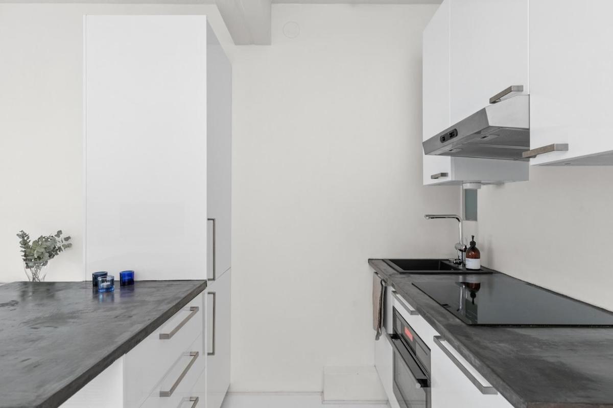 Scandinavian attic apartment in the city center