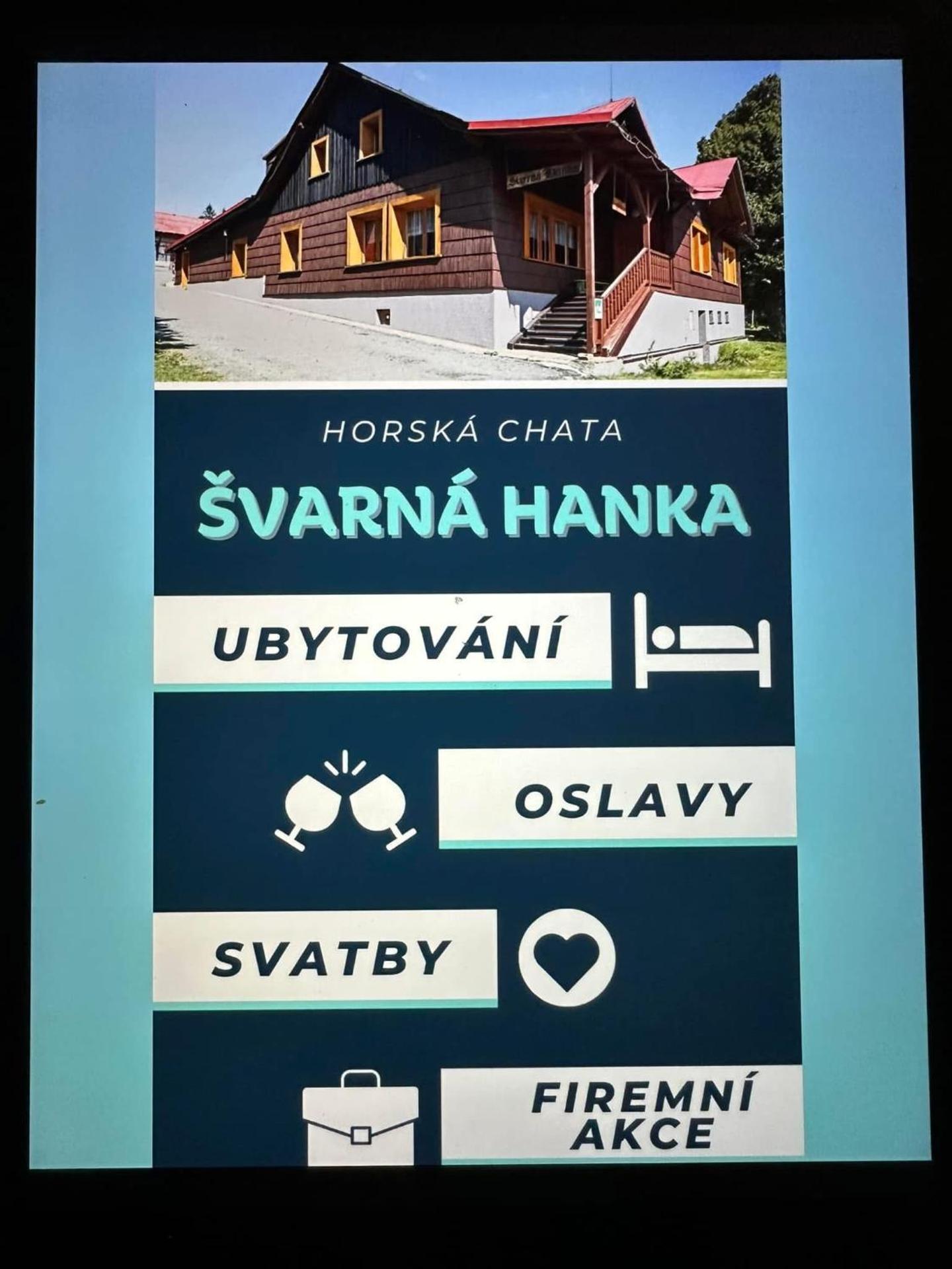 Švarná Hanka - turistická chata