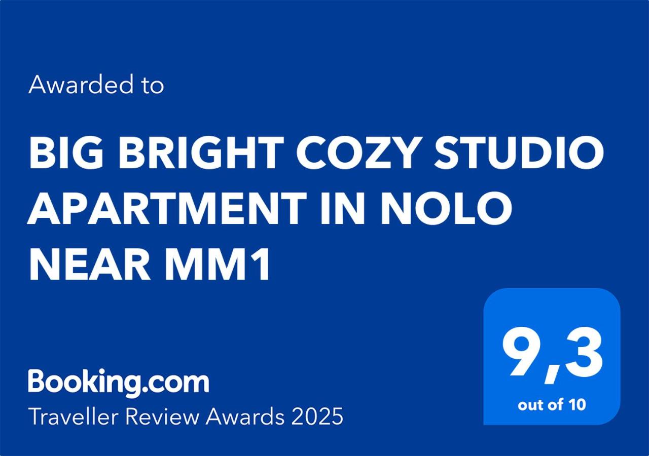 BIG BRIGHT COZY STUDIO APARTMENT IN NOLO NEAR MM1