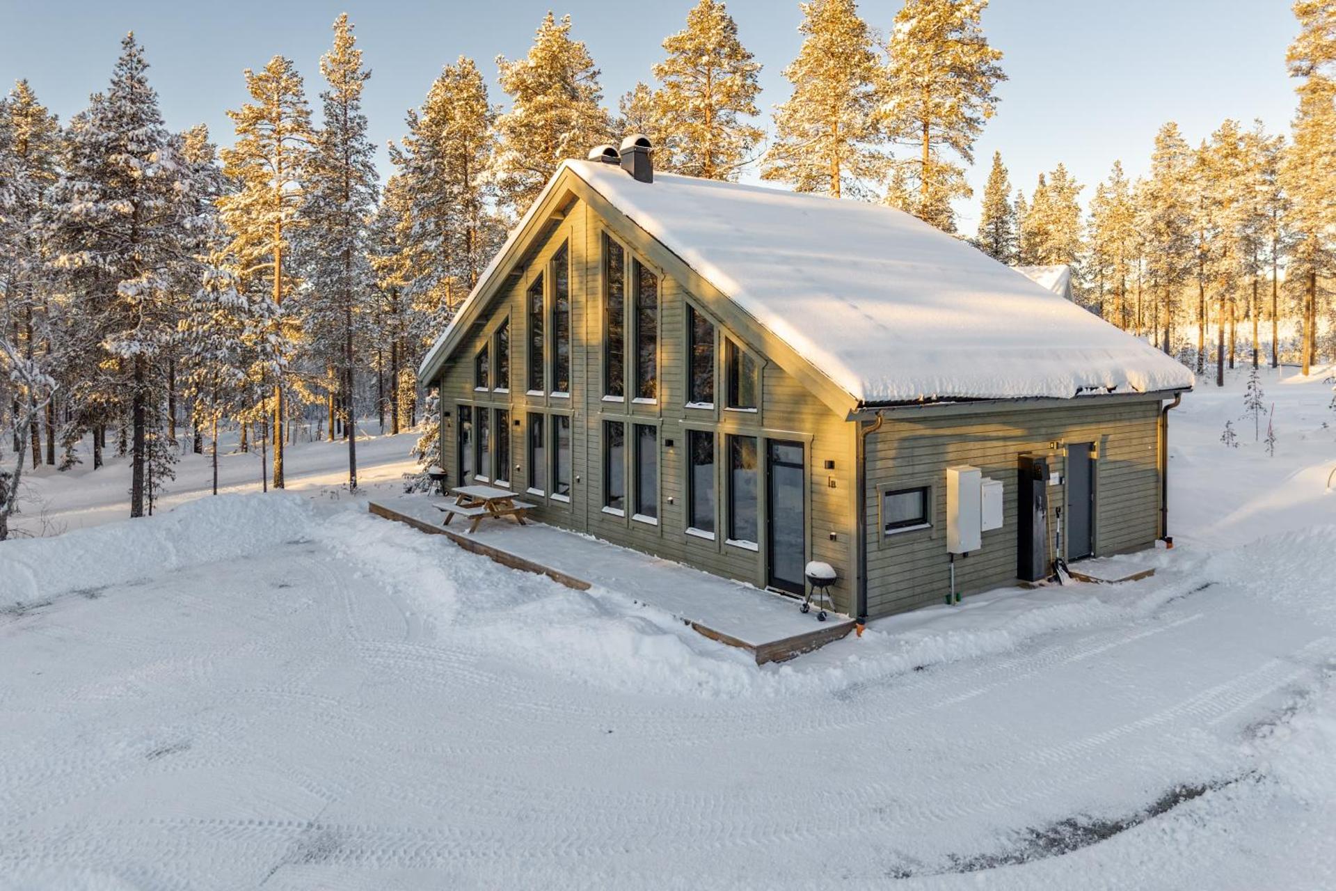 Nybyggda parhus i Idre