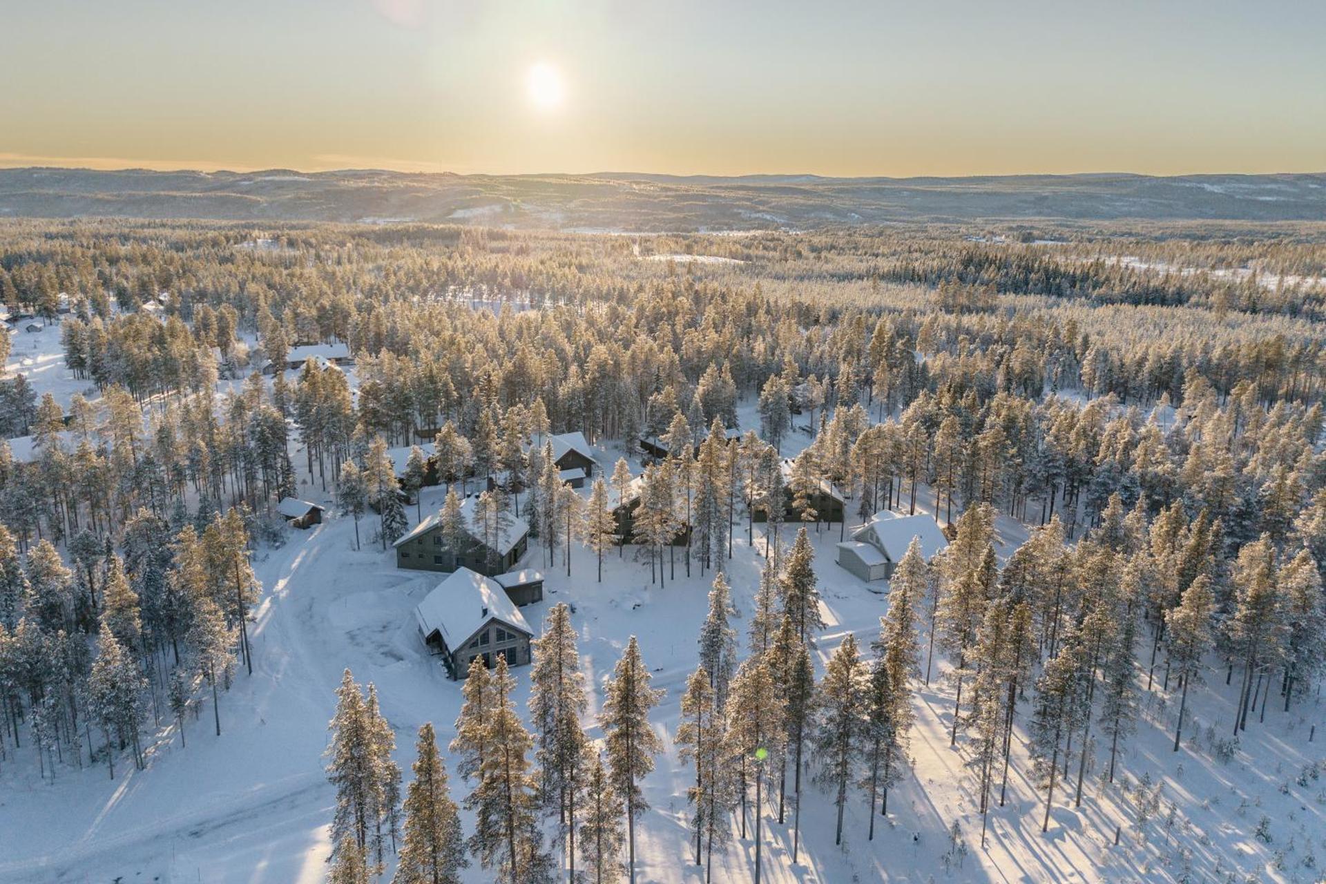 Nybyggda parhus i Idre