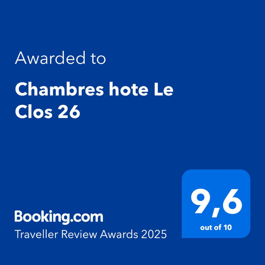 Chambres hote Le Clos 26