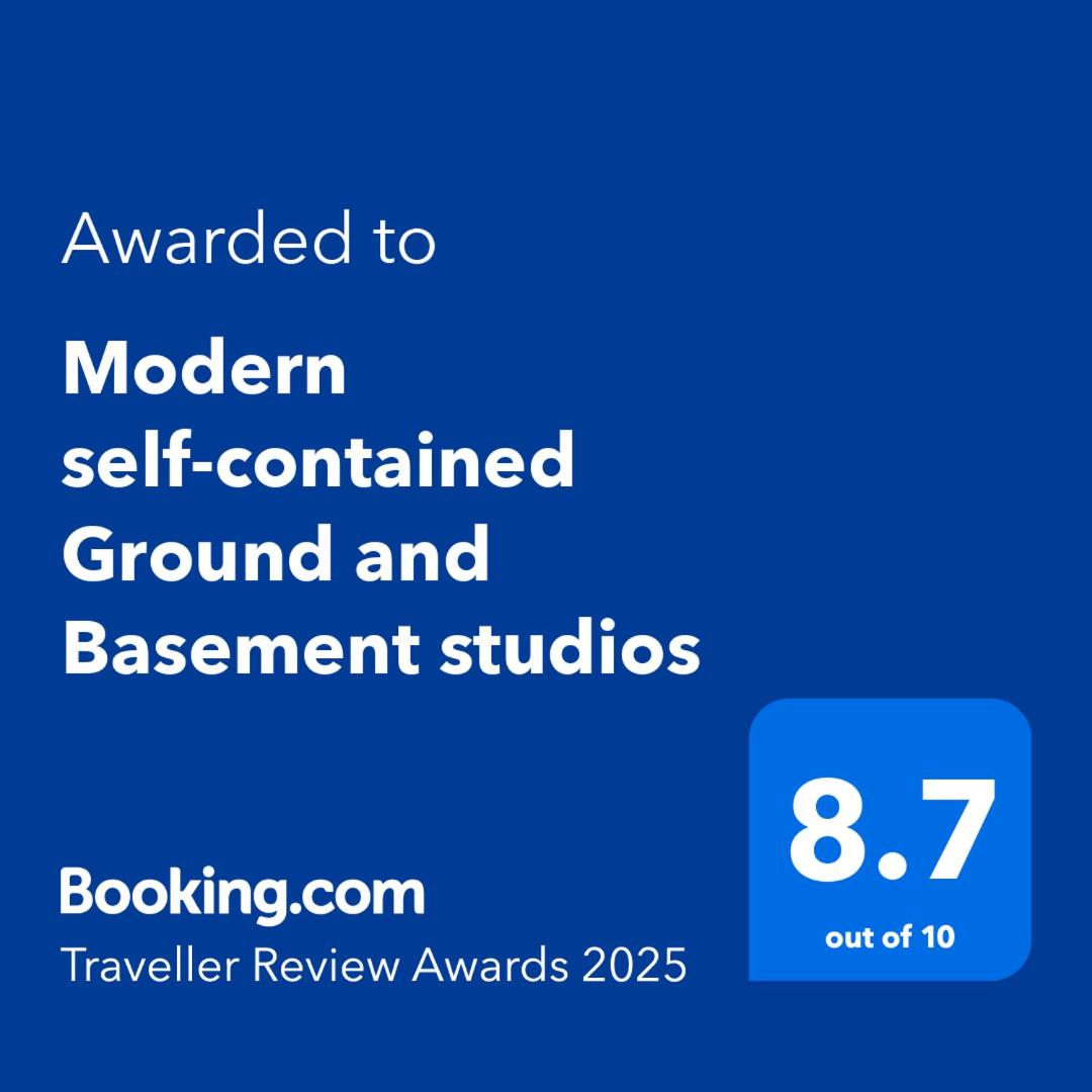Modern self-contained Ground and Basement studios