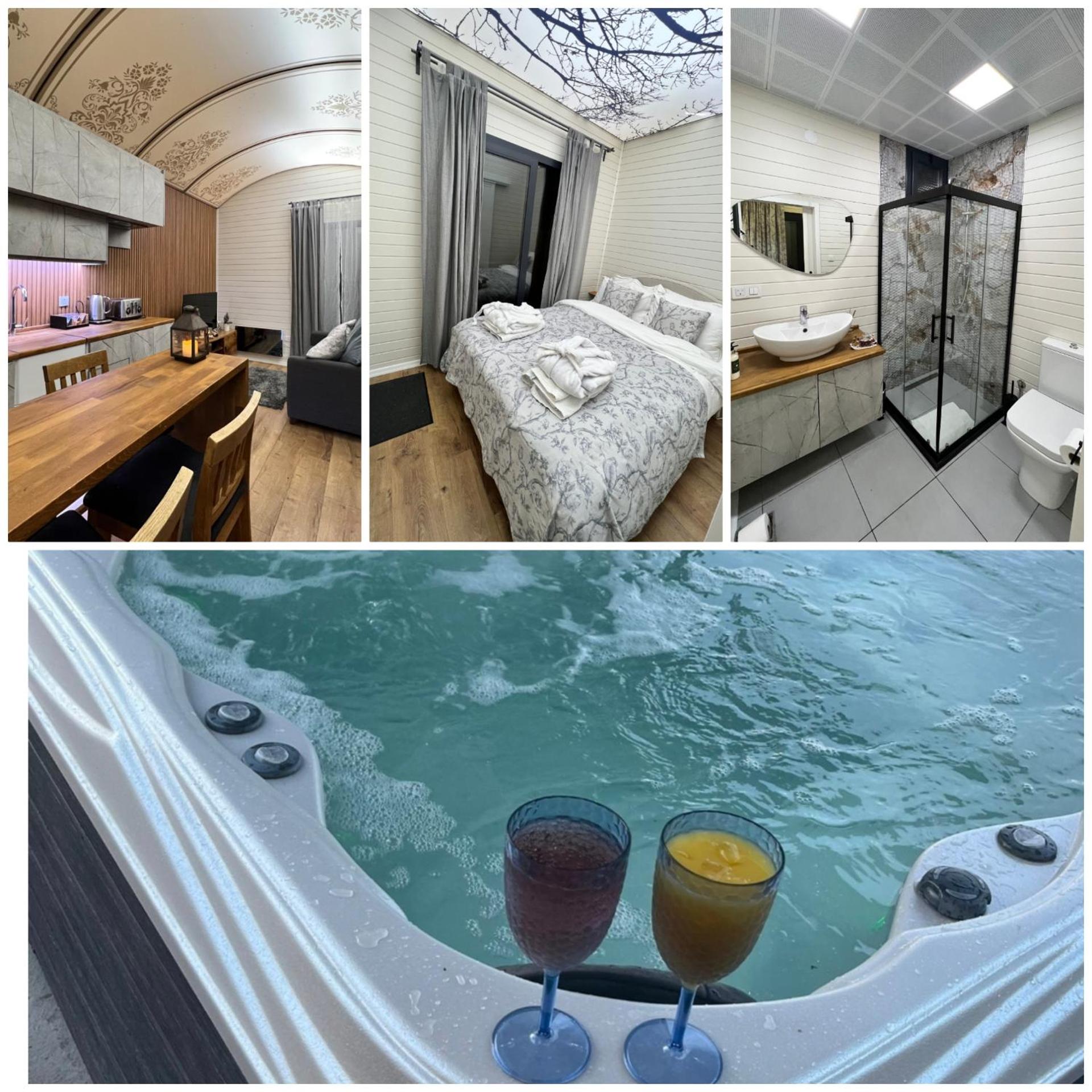 Burtree Country House, Tipi's, Treehouse & Lodge & house rooms with hot tubs in a private garden