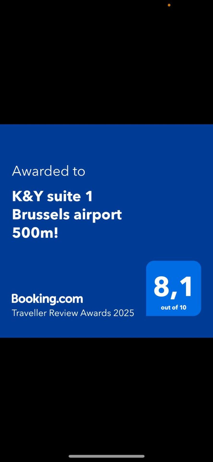 K&Y suite 1 Brussels airport 500m!