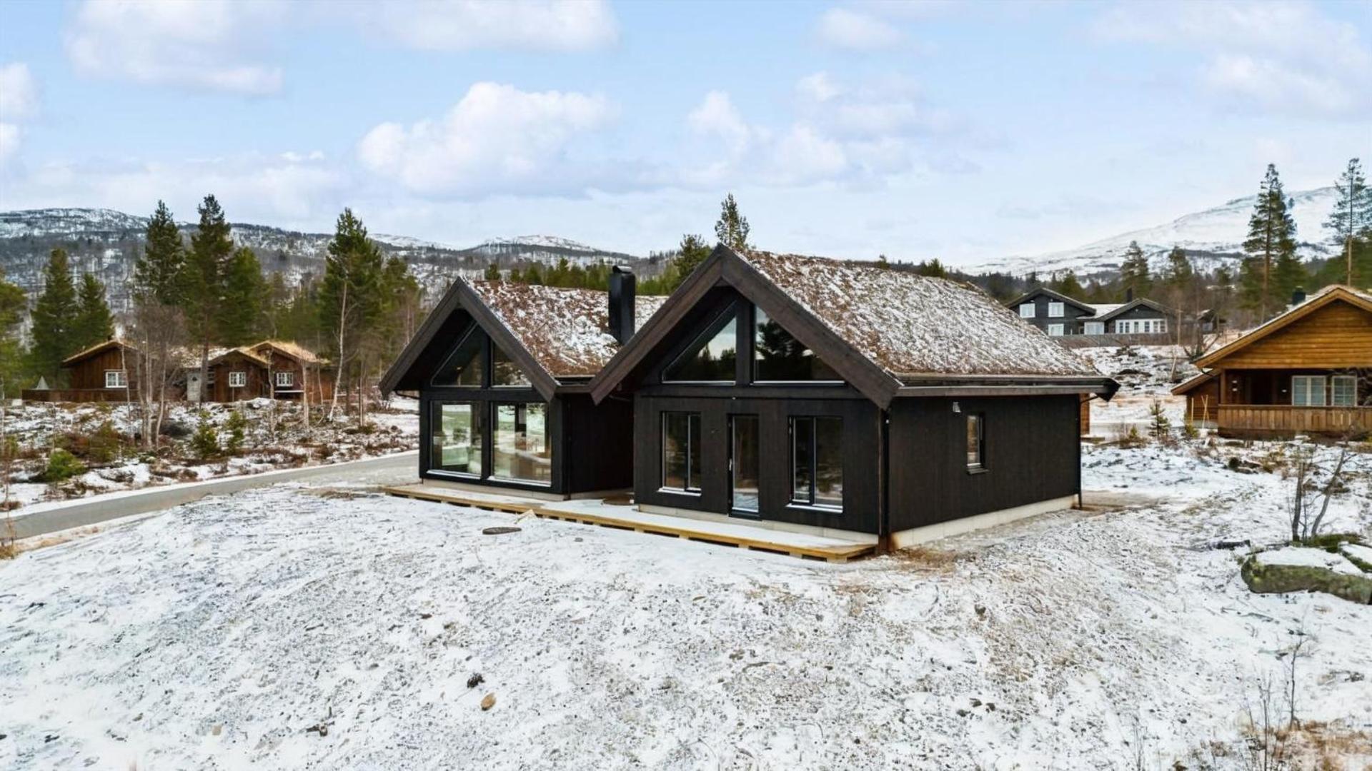 Brand new cabin at Hovden cross-country skiing