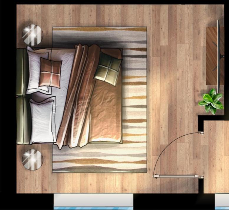 Deine Bude - 4 Doppelzimmer, 2 Bäder, Küche