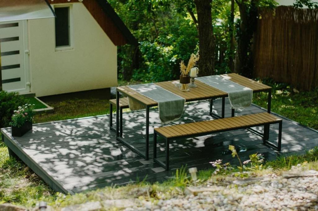 Panorama Wooden Cabin - Hot Tub