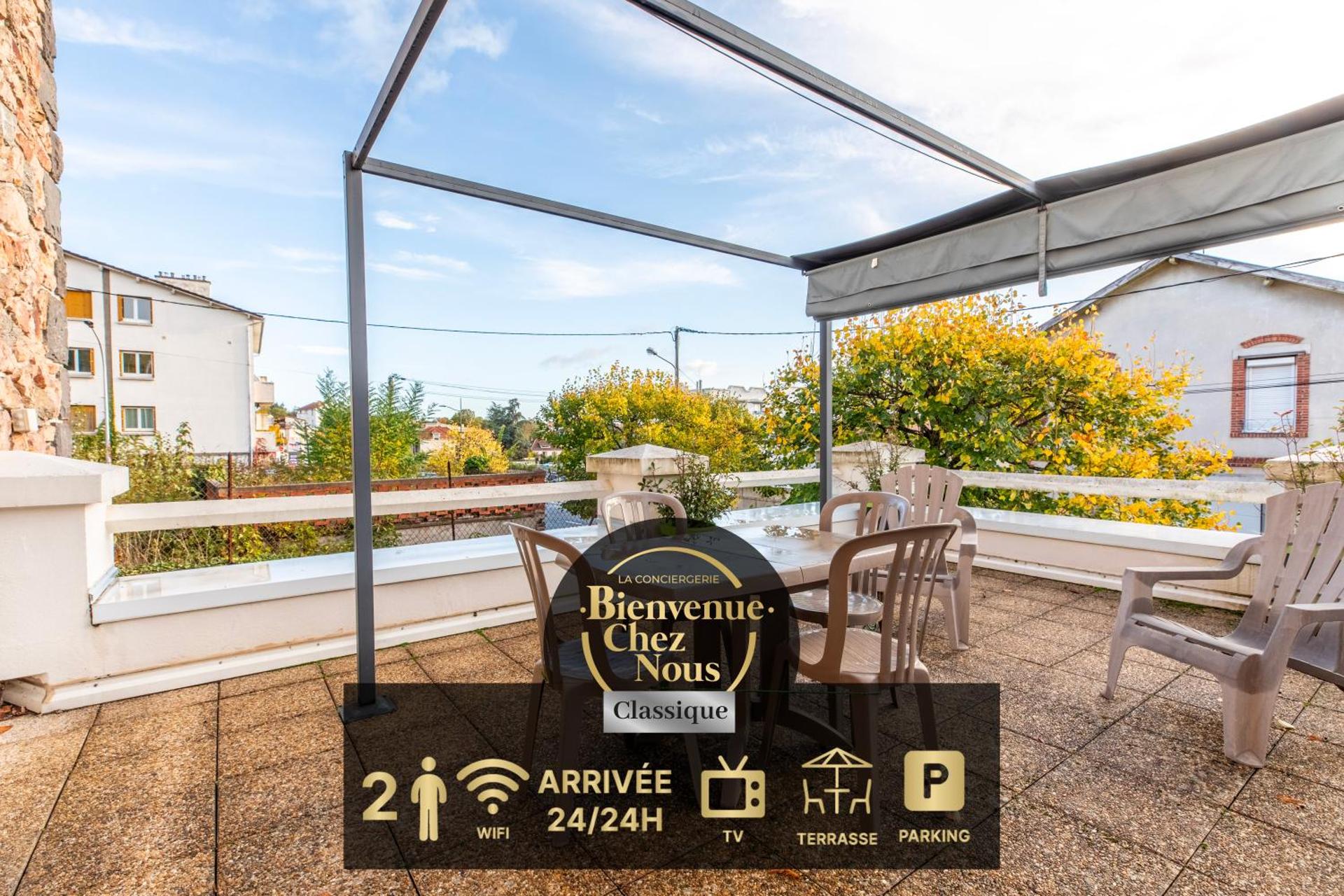 Châtel-Guyon La Terrasse tout confort avec garage