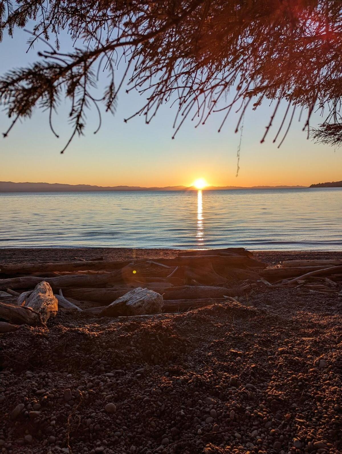 Cozy Beachfront Cabin at Woodside Farm