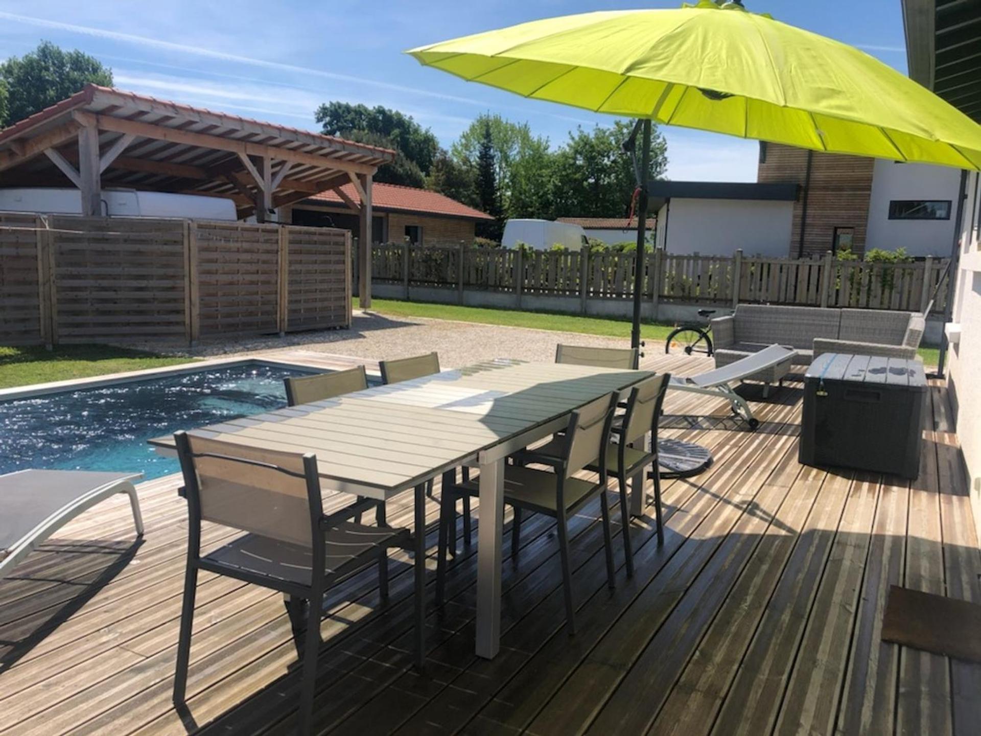 Maison famille avec piscine, Wi-Fi et parking à Gujan-Mestras - FR-1-319-583