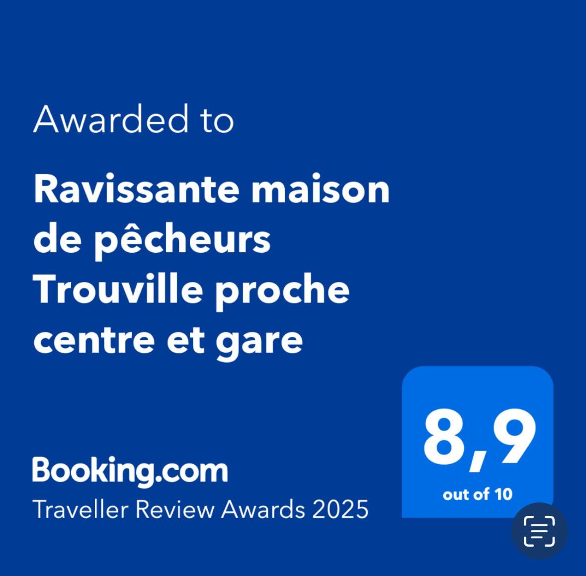 Ravissante maison de pêcheurs Trouville proche centre et gare