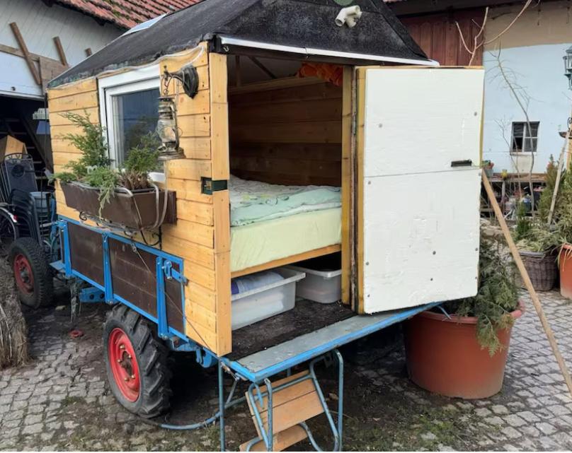 Schäferwagen Own Sleeping bag Gemeinschaftsbad Free WiFi