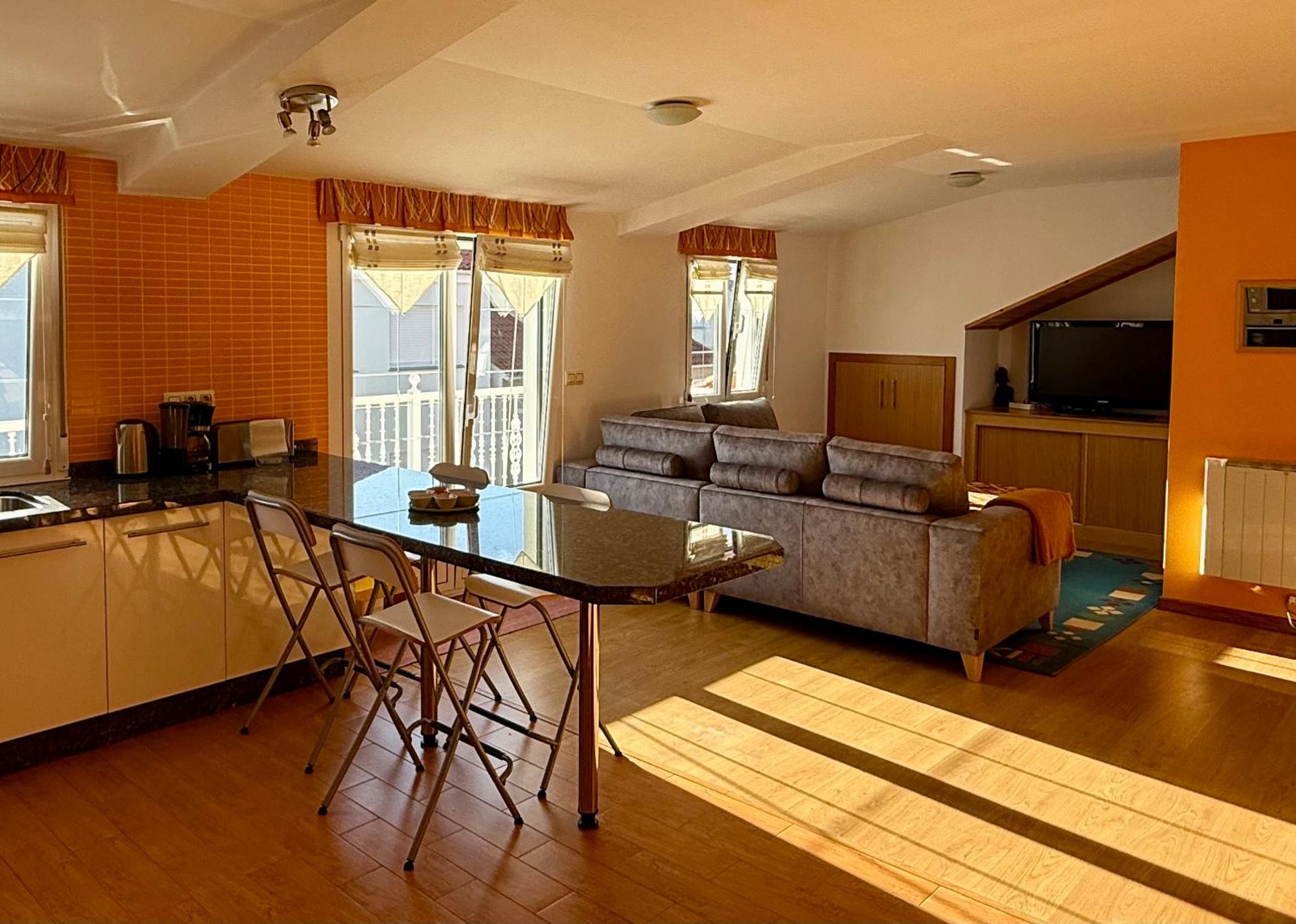 Ático nuevo en playa de Laxe