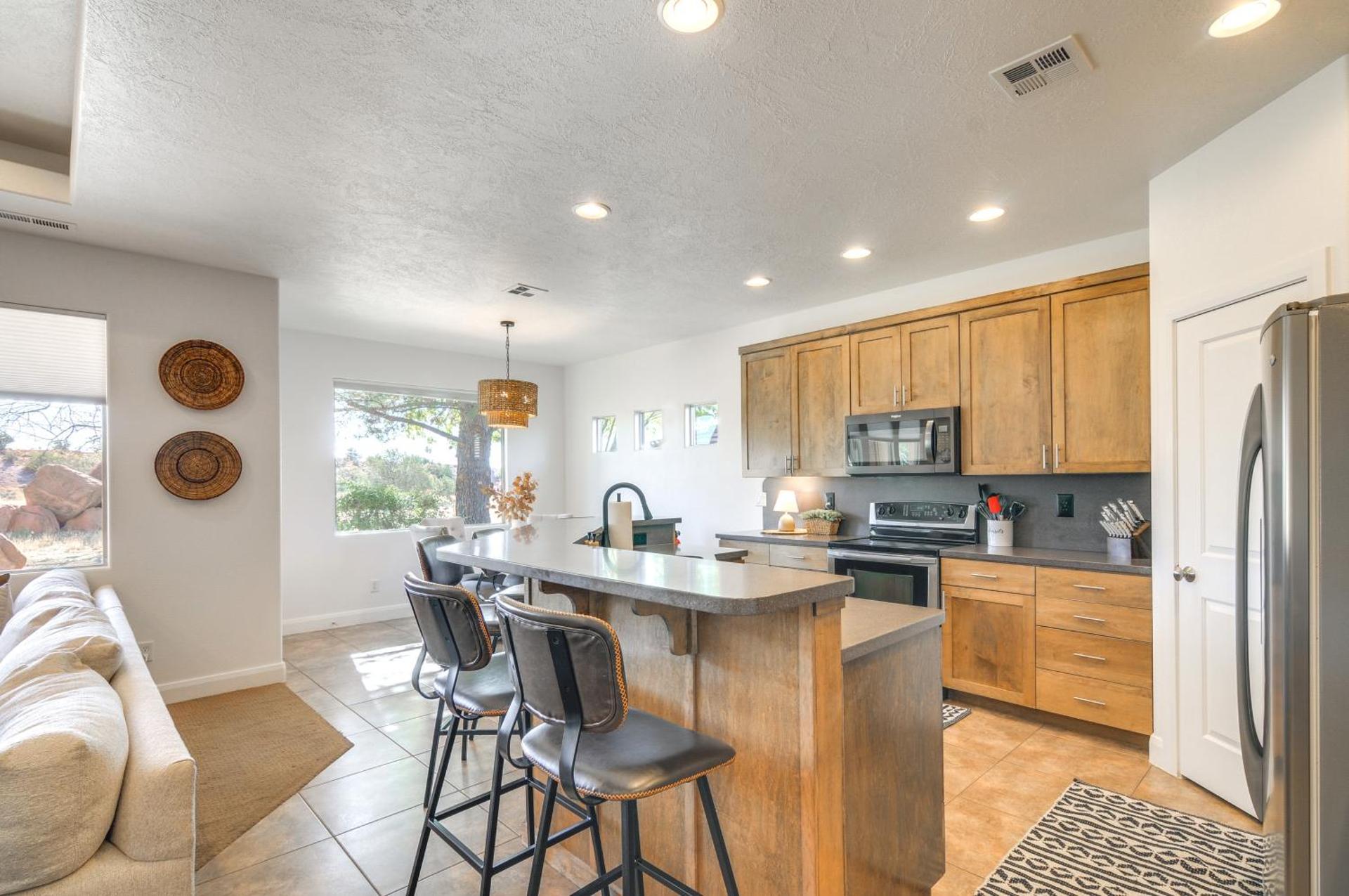 Zion Area Home with Scenic Views and Private Hot Tub!