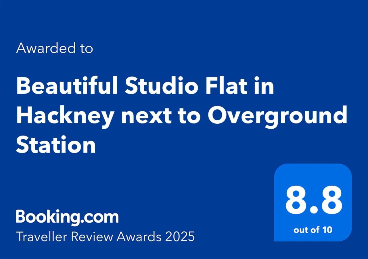 Beautiful Studio Flat in Hackney next to Overground Station