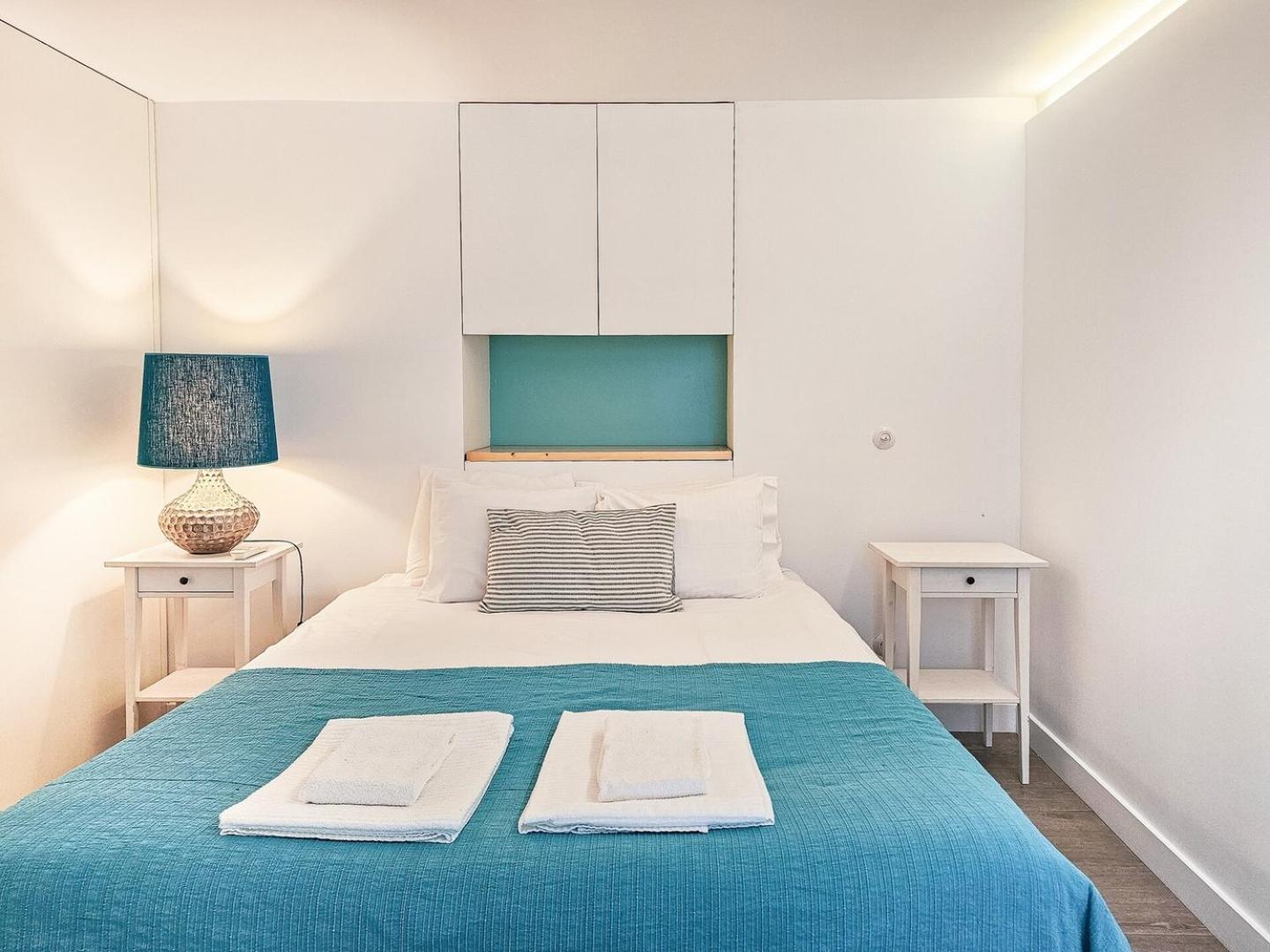 Ground floor apartment with private patio and AC