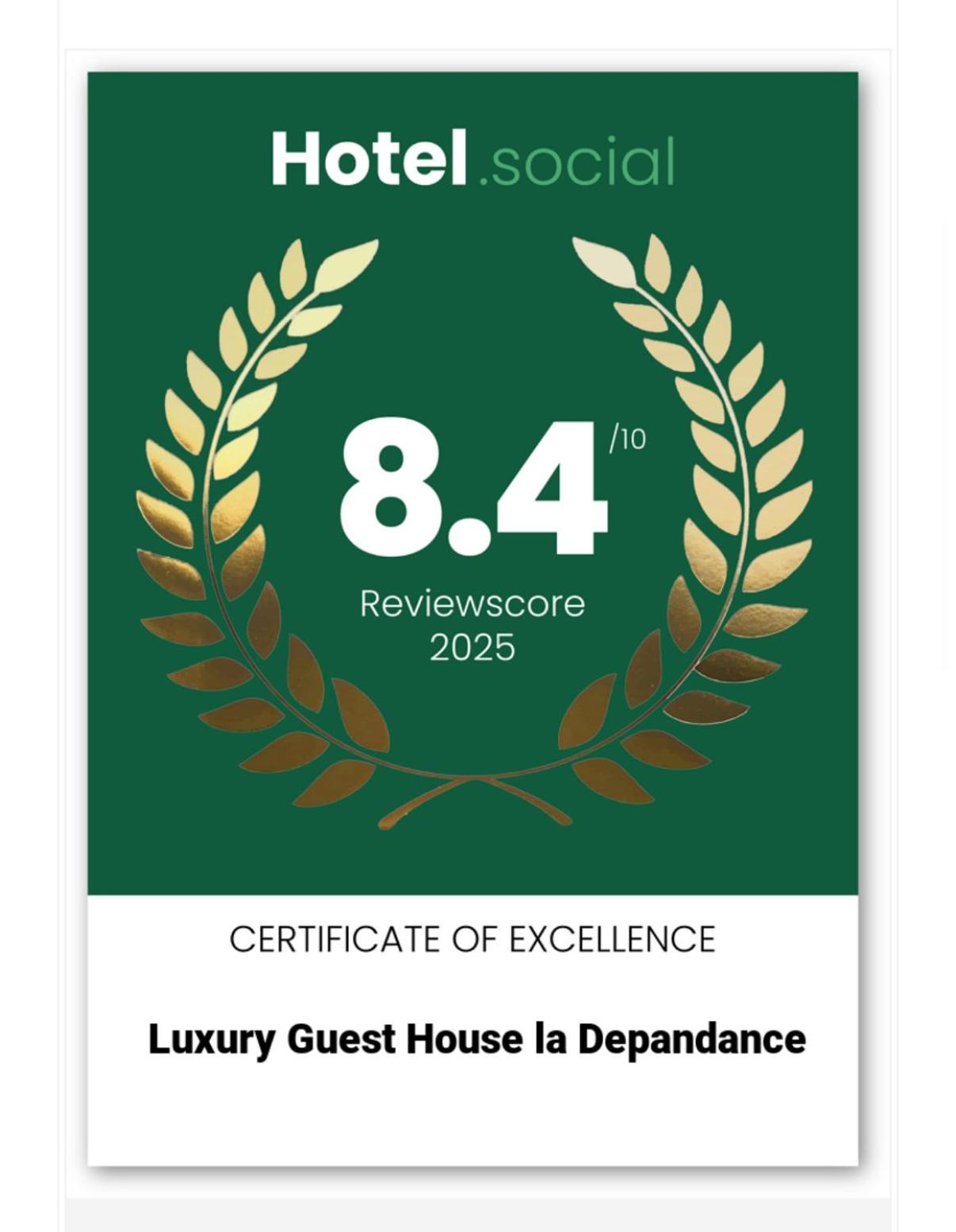 Luxury Guest House La Depandance