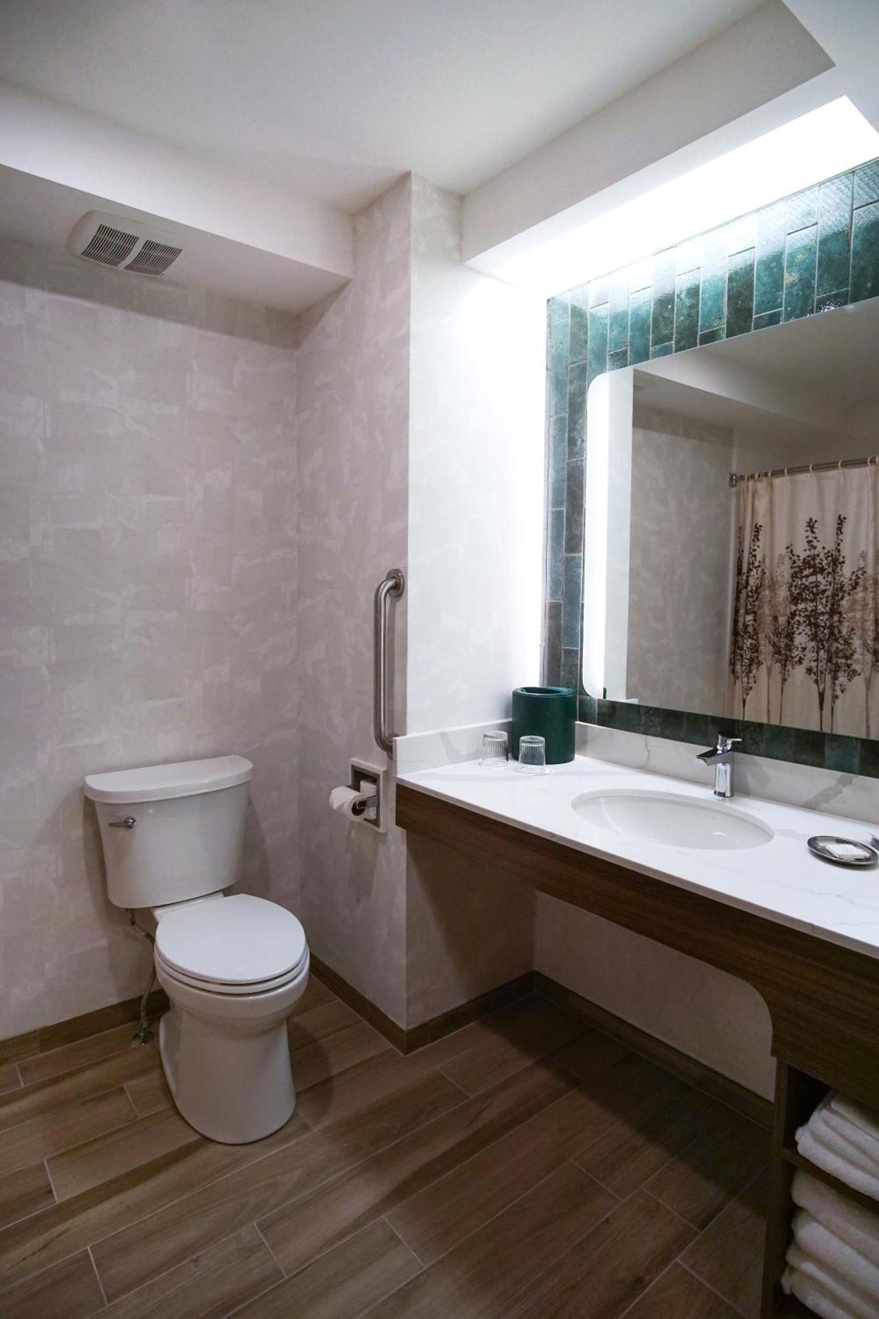 King Room with Mobility/Hearing Access and Roll-In Shower, Non-Smoking