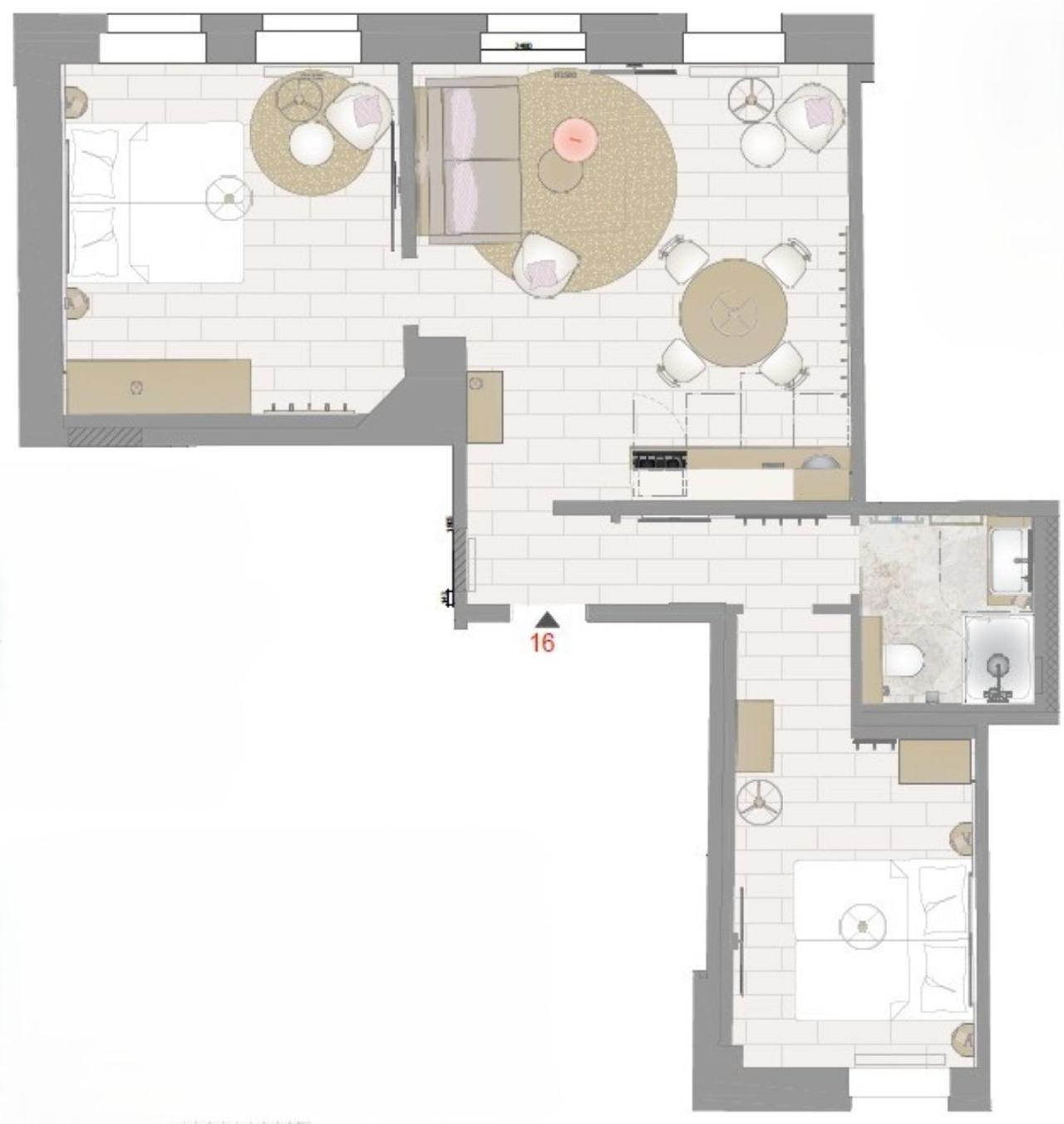 Photo of the whole room