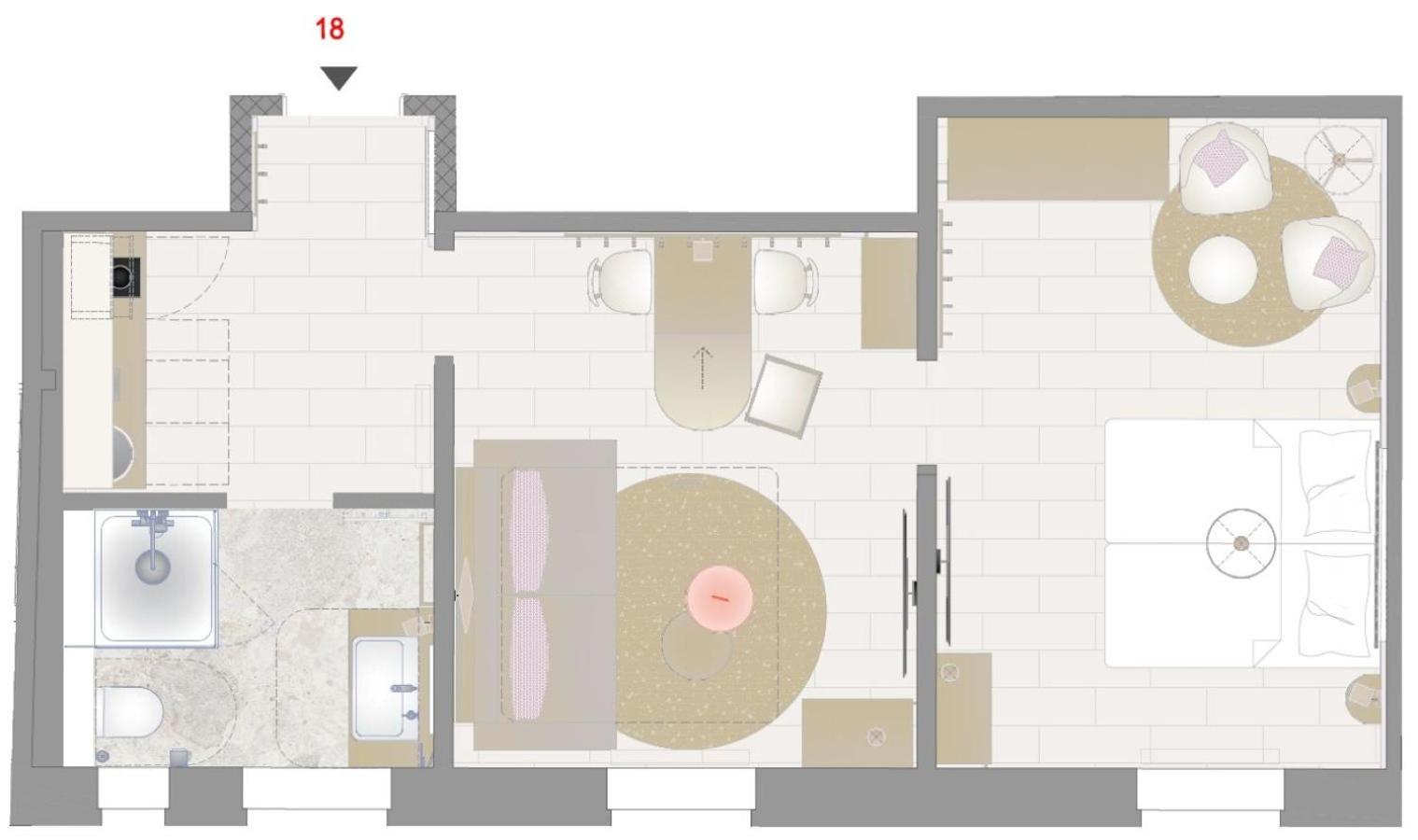 Photo of the whole room