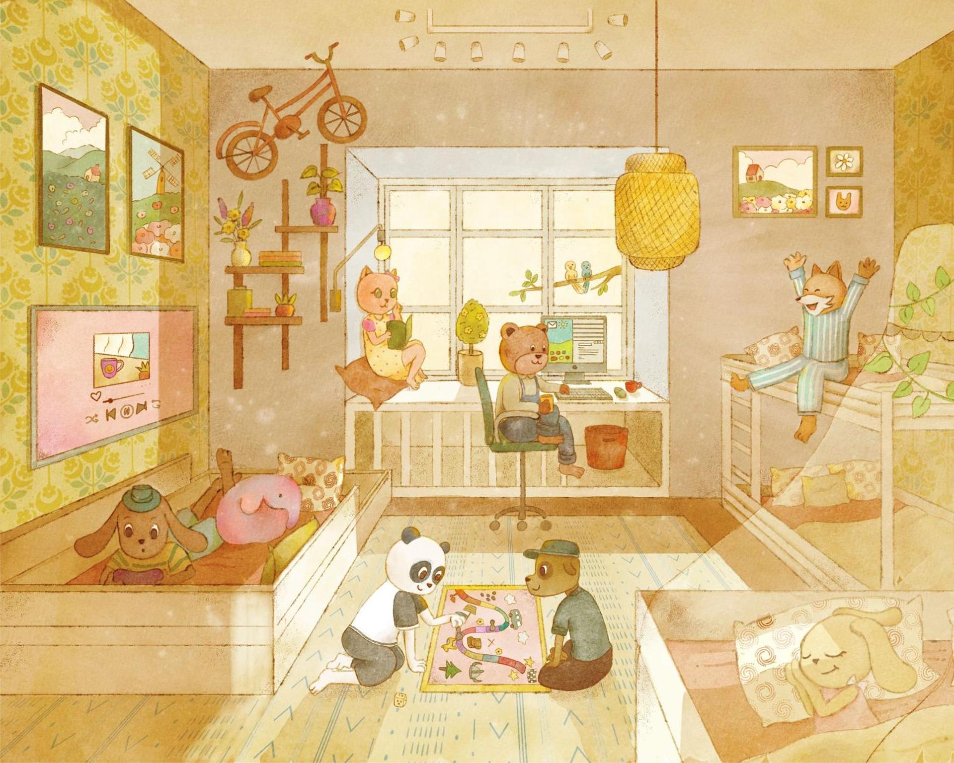 Photo of the whole room