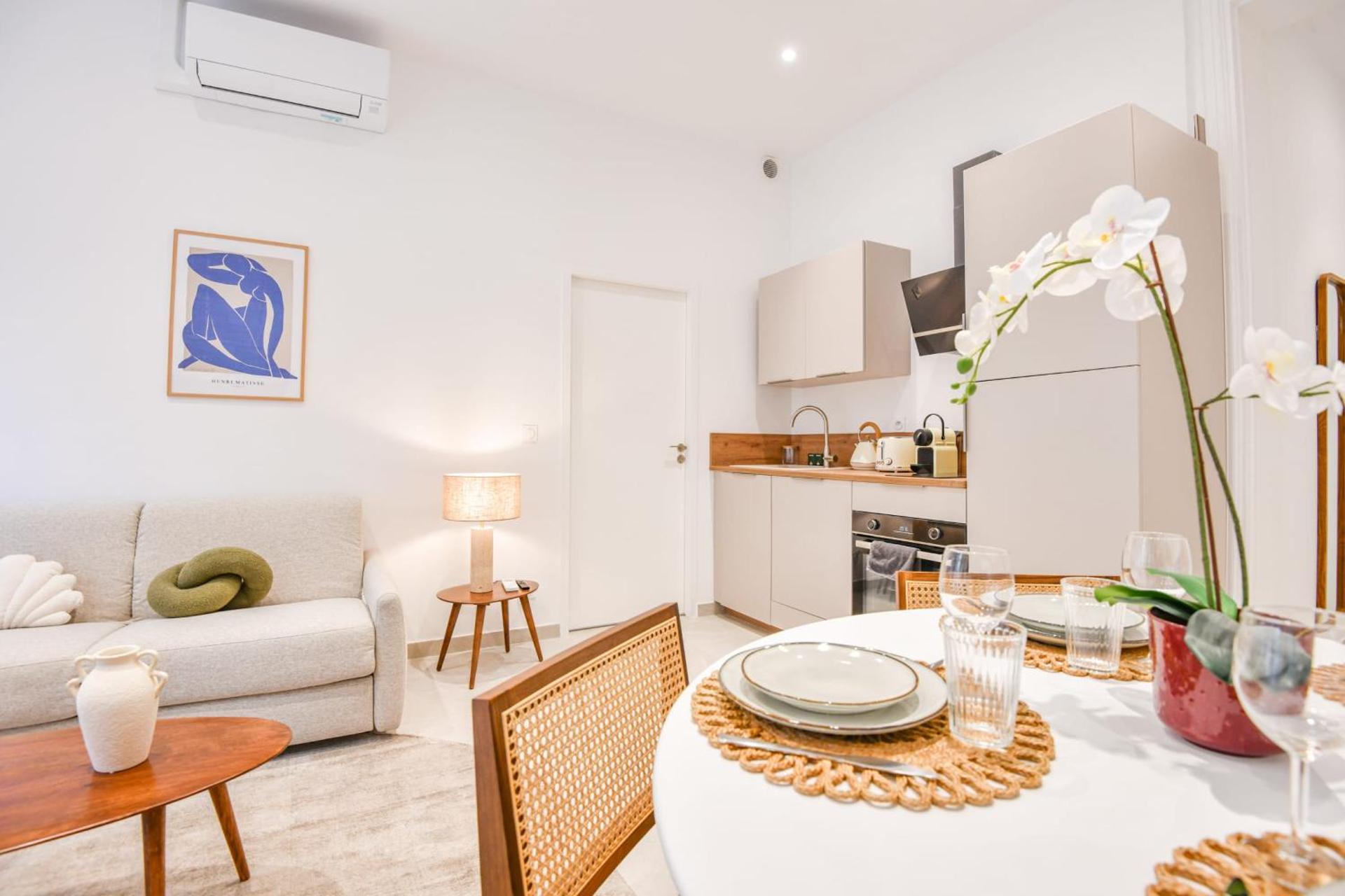 Appart haut standing 1 ch clim proche Vieux-Port