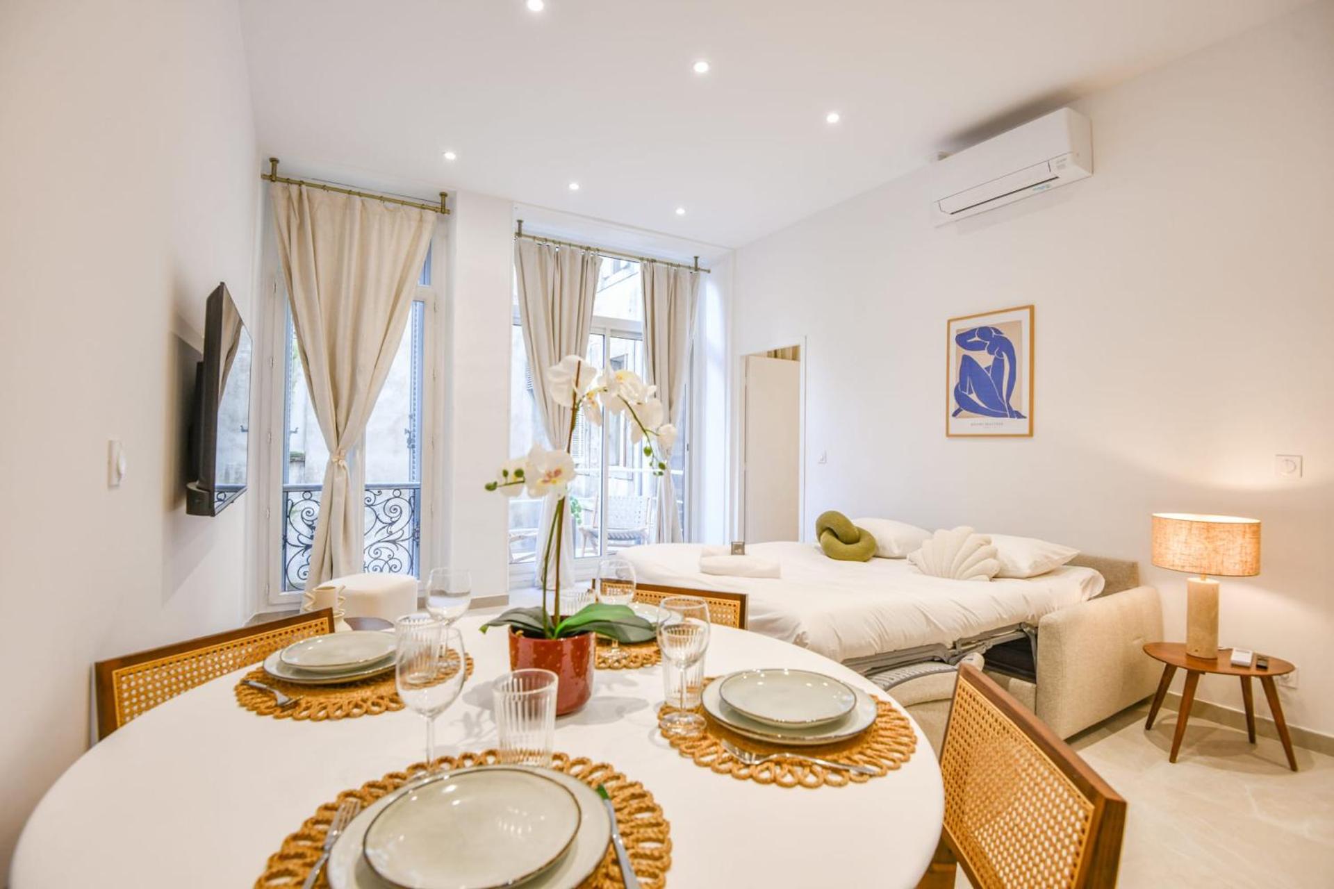 Appart haut standing 1 ch clim proche Vieux-Port