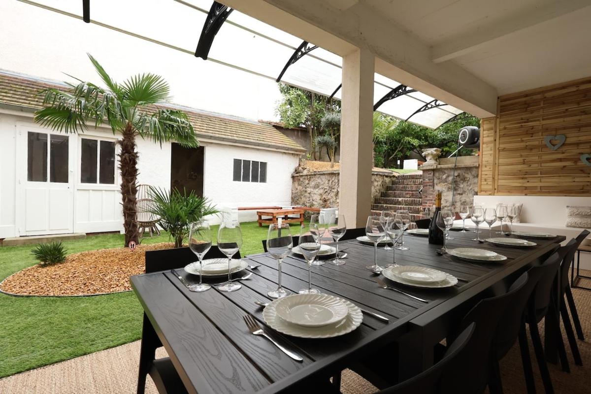 E Le clos des lumières, maison 13 pers avec jardin