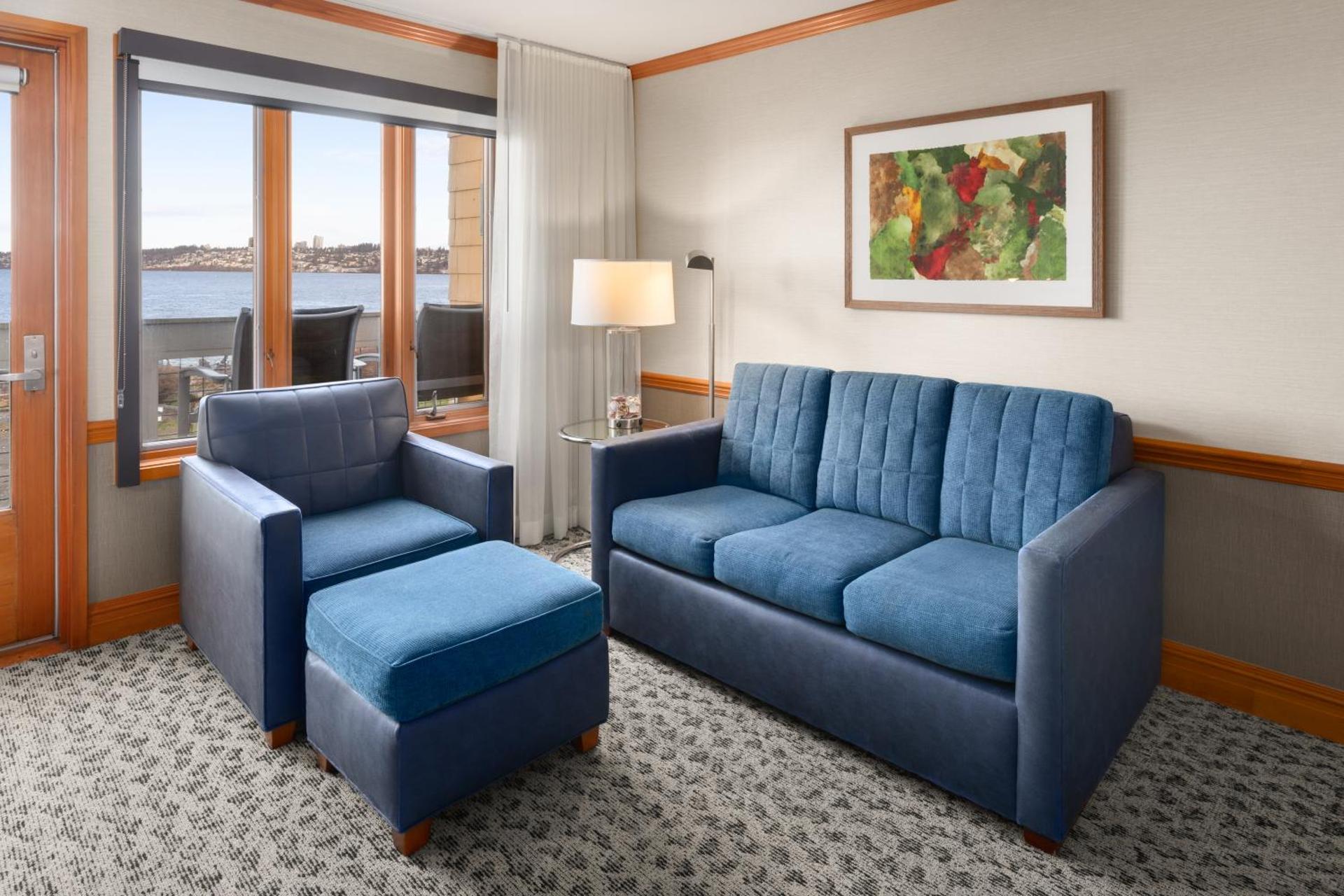 Premier King Room with Balcony and Water View - Non-Smoking