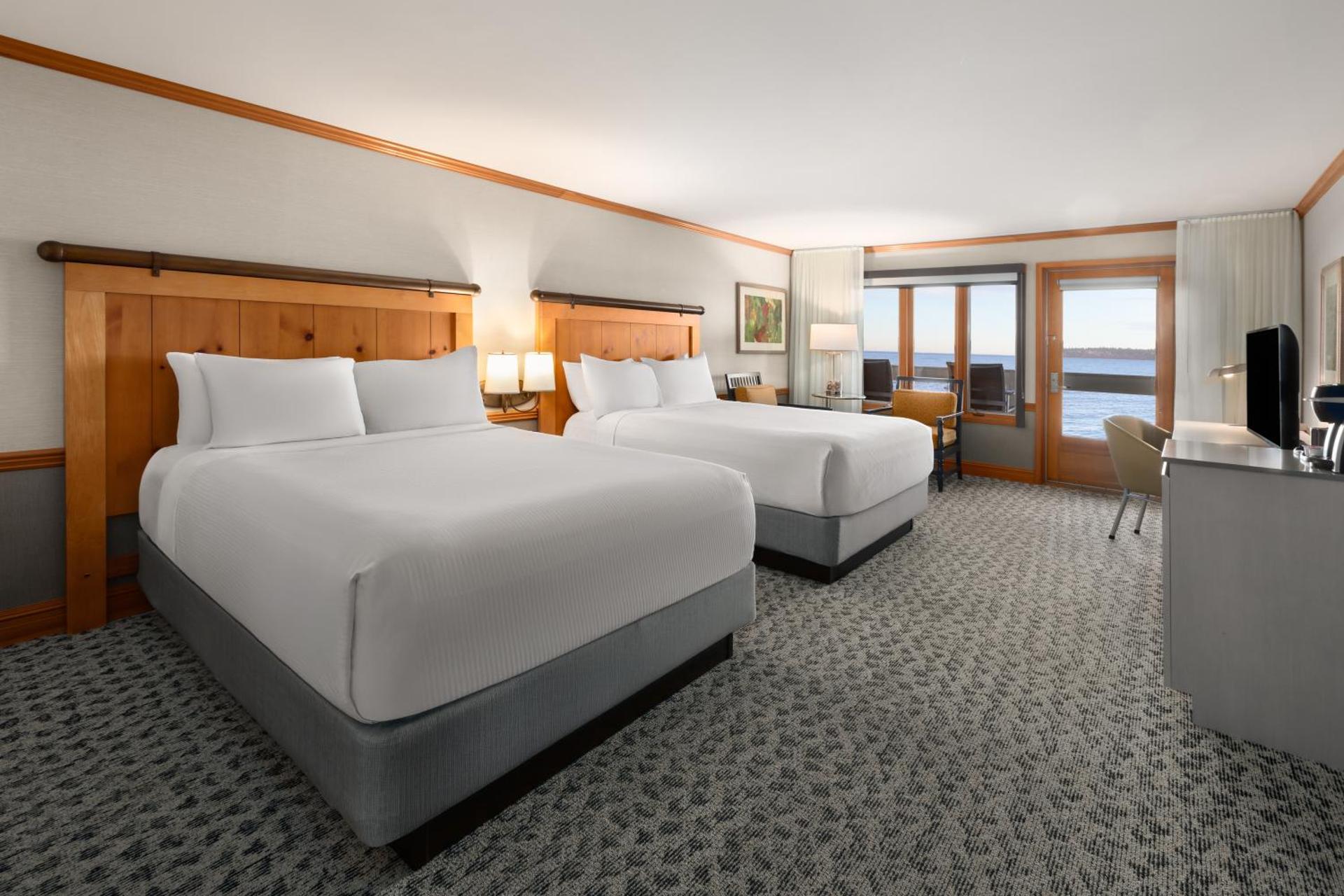 Premier Queen Room with Balcony and Water View - Non-Smoking