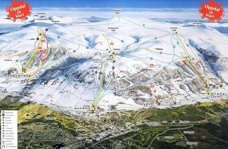 Ski inn Ski Out Best holiday Apartments i Oppdal