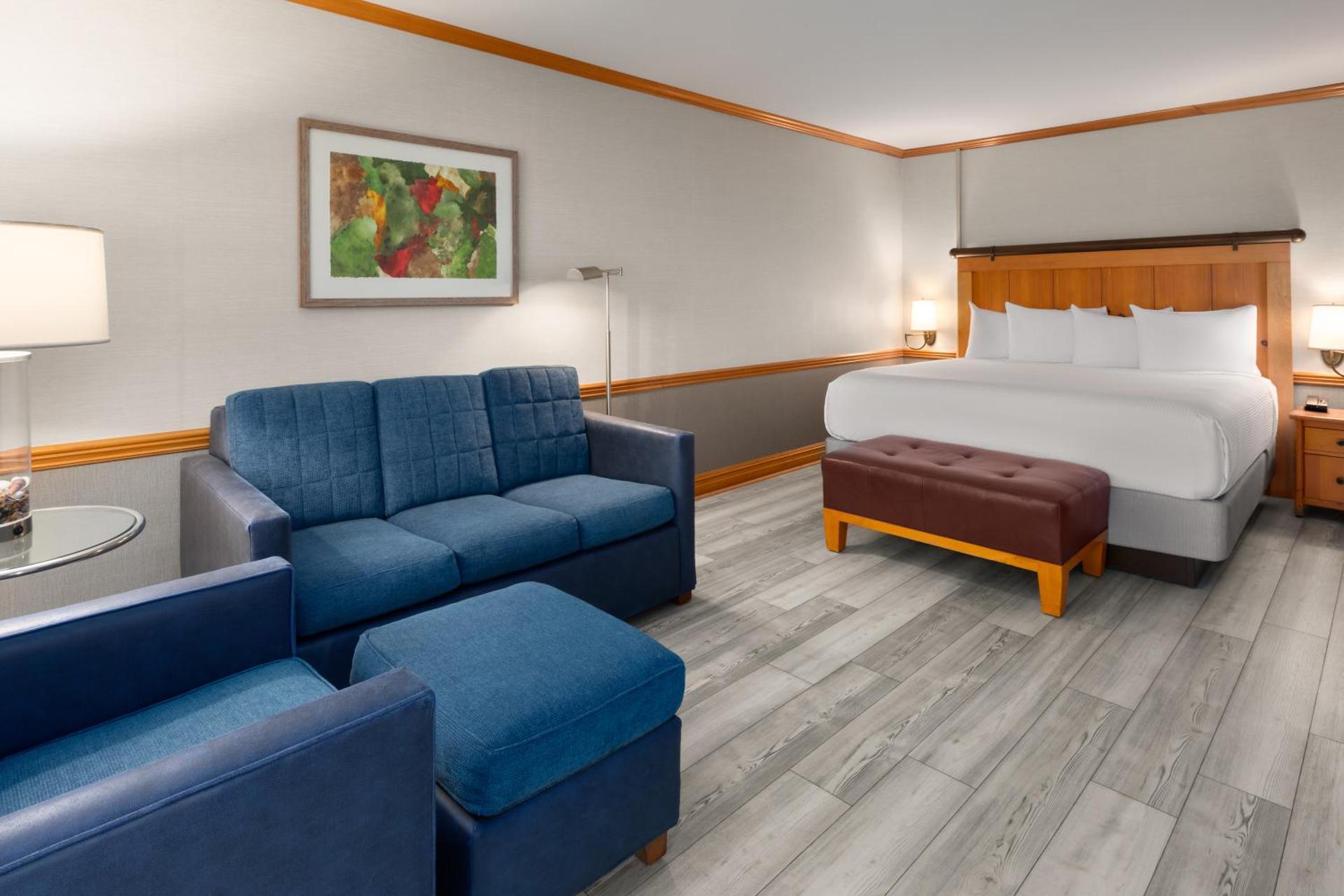 King Room with Patio and Water View - Non-Smoking