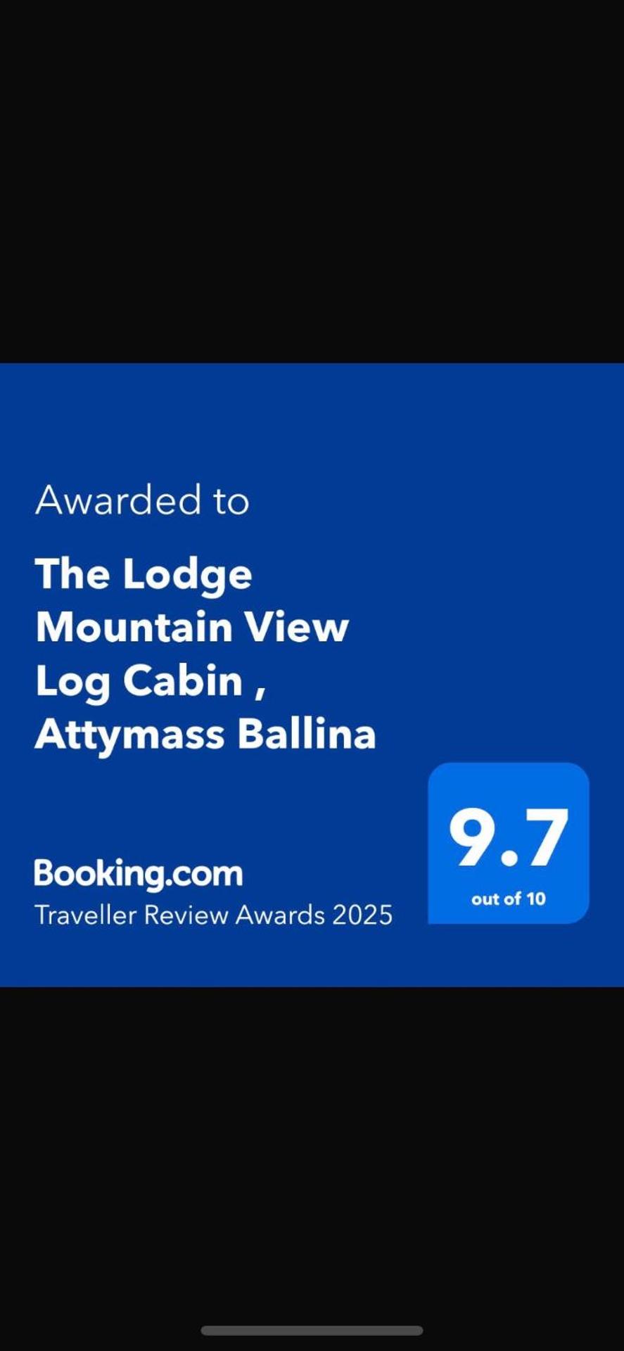 The Lodge Mountain View Log Cabin , Attymass Ballina