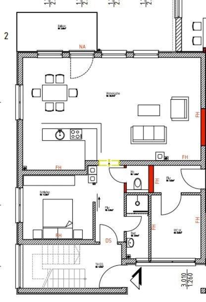 #2 Ommi Kese Sansibar Apartment Panorama Balkon