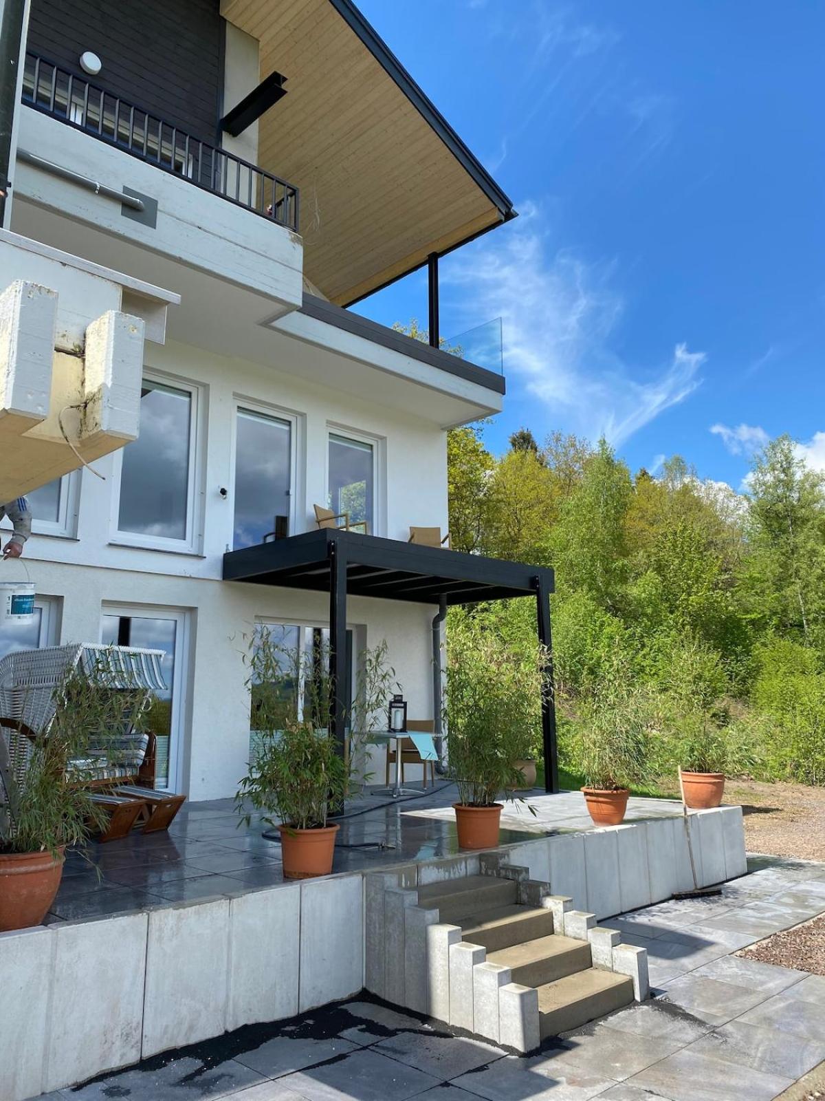 #2 Ommi Kese Sansibar Apartment Panorama Balkon