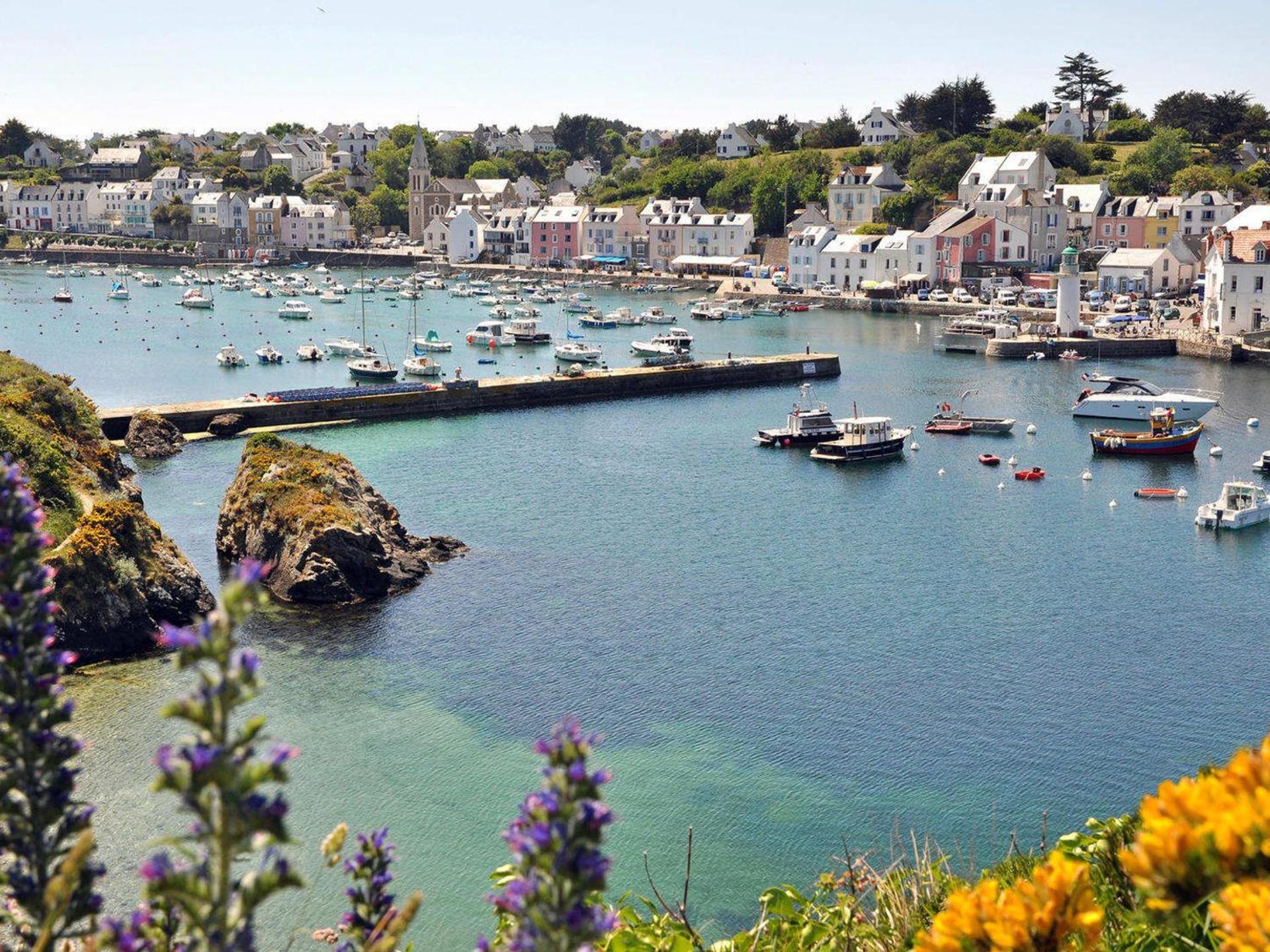 Appartement avec vue sur port de Sauzon, Wifi, 1 chambre - FR-1-418-257