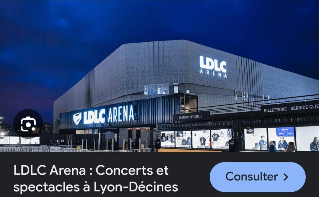 Cosy Decines Groupama Stadium-LDLC Arena Climatisé