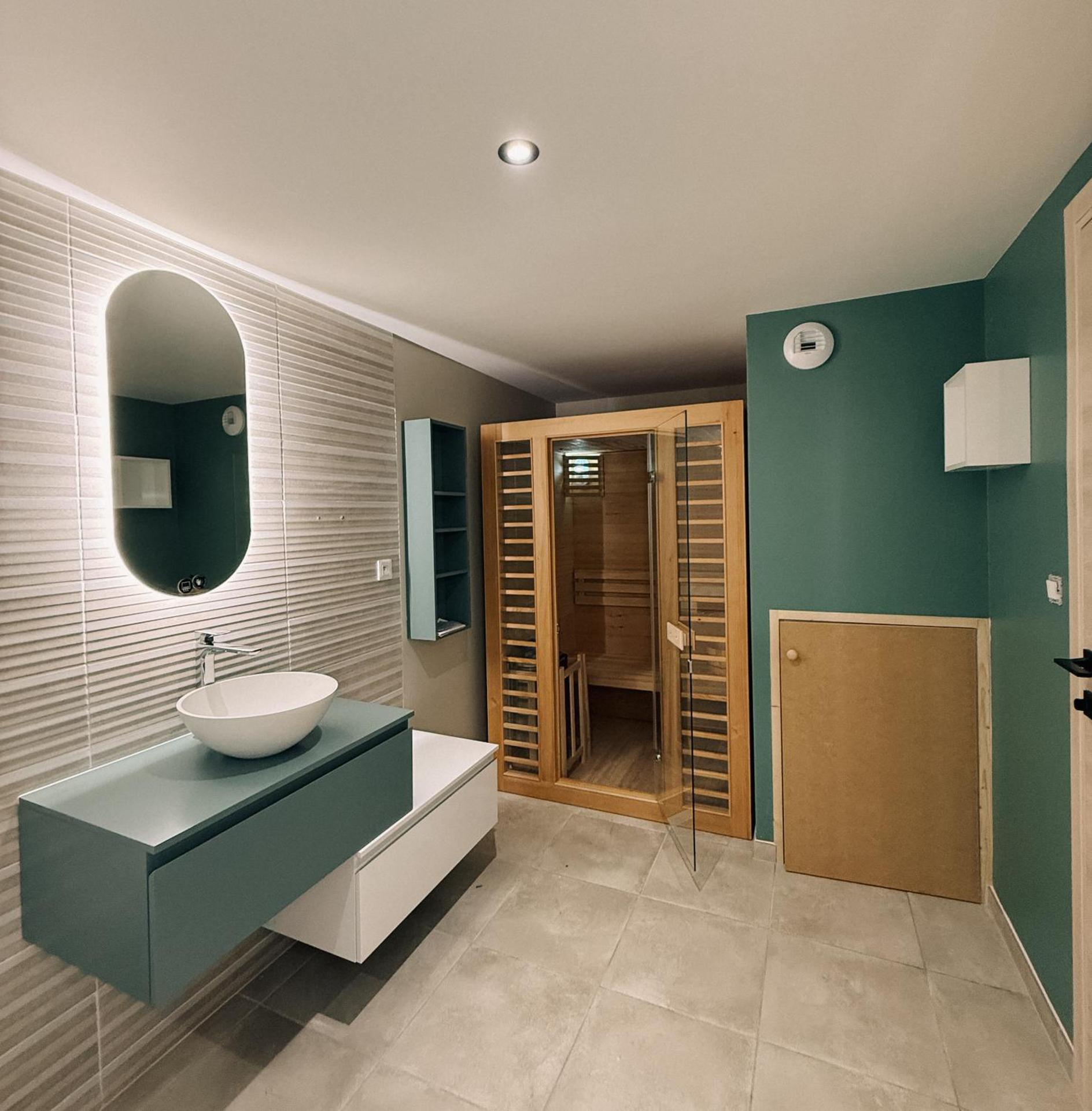 Lejlighed med udsigt over haven