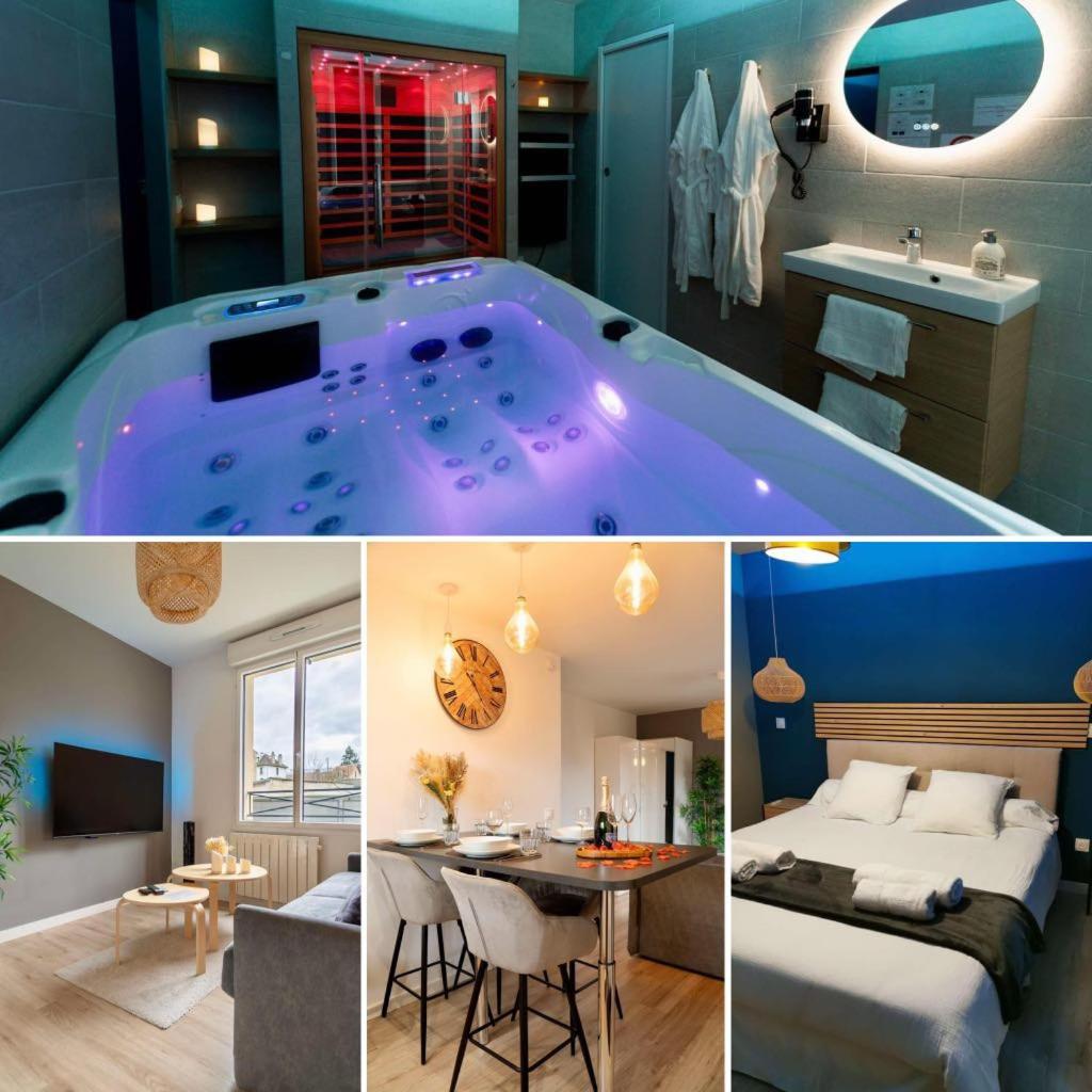 Escapade Relaxante - Spa - Jacuzzi - Sauna - Privés