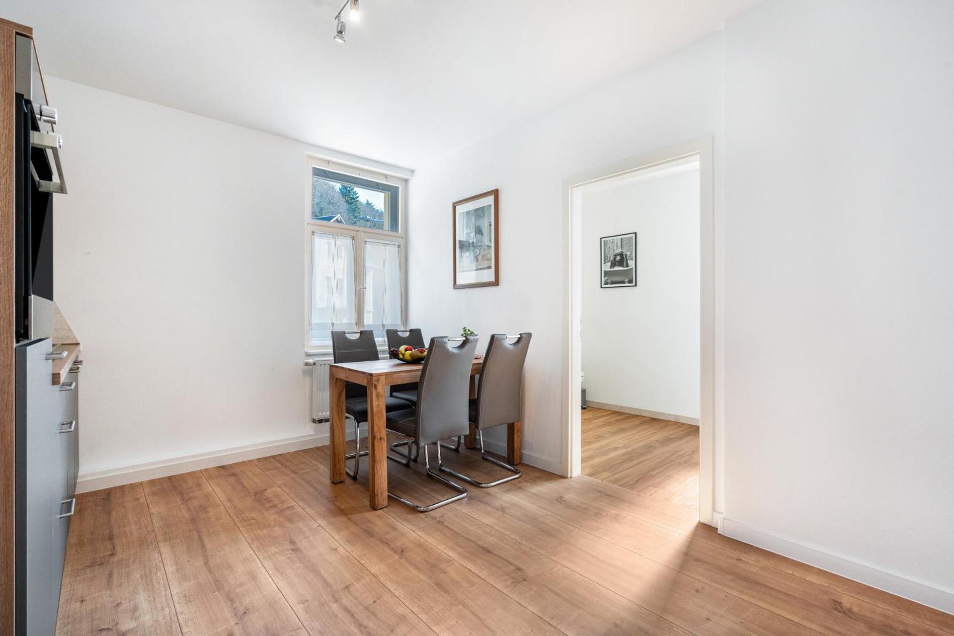 One-Bedroom Apartment with Garden View